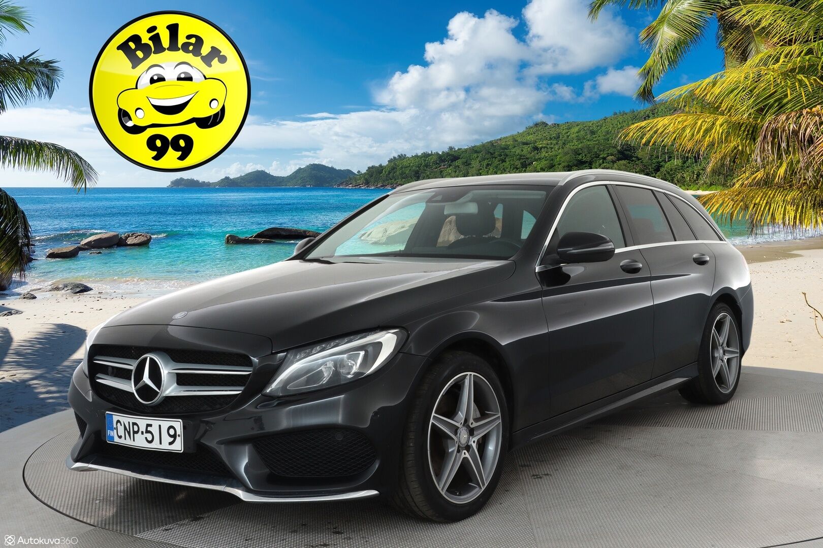 Mercedes-Benz C 2016 220 d 4MATIC AMG ** Webasto / Koukku / P-Kamera / TULOSSA
