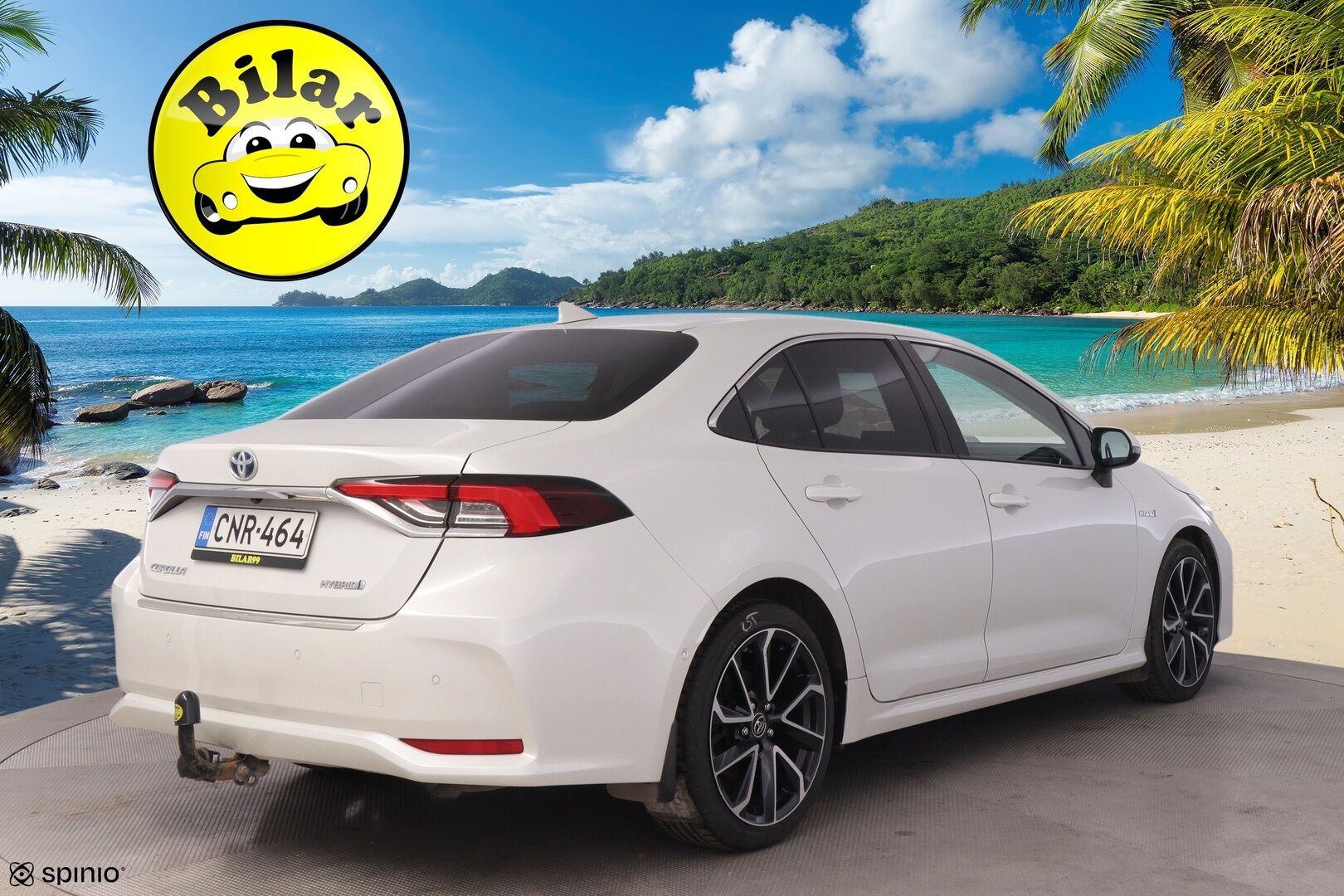 Toyota Corolla 2019 Sedan 1,8 Hybrid Premium *ACC / HUD / BLIS / Lohko / Koukku / Nahat / Navi / Kamera / Tutkat / LED / Ratinlämmitin* - Kattavilla varusteilla ja hyvällä huoltohistorialla varusteltu!