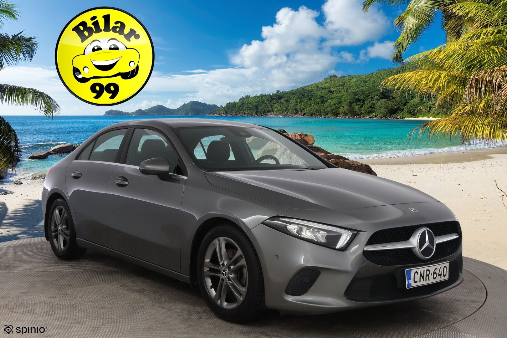 Mercedes-Benz A 2020 200 A sedan Launch Edition Style - Suomiauto / Vetokoukku / Peruutuskamera / Digimittari / LED High Perfomance / Puolinahkasisusta / Sporttipenkit / Juuri tullut Tampereelle!