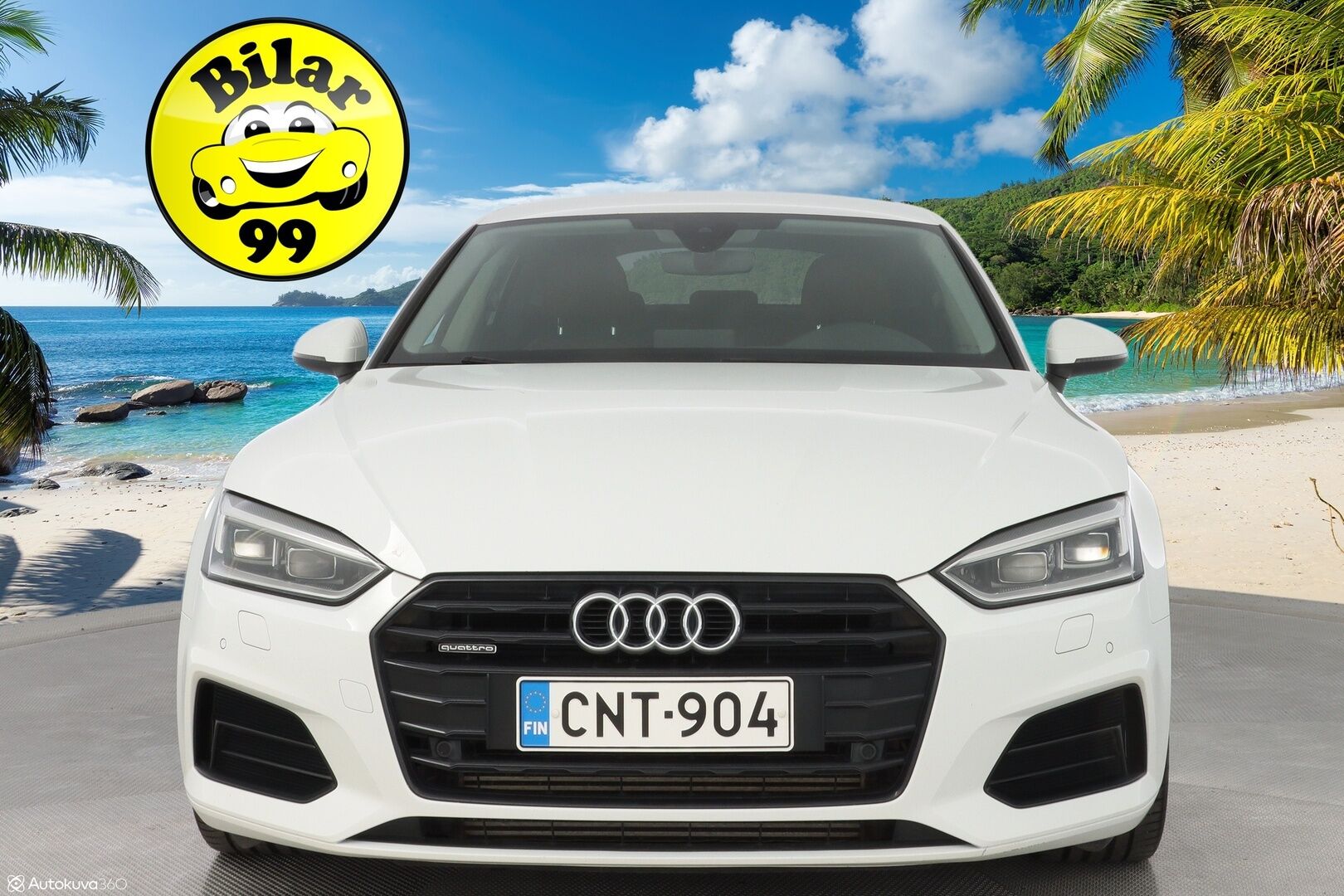 Audi A5 2019 Sportback Business Sport Edition 45TFSI 180kW MHEV Quattro S Tronic *Webasto / Nahat / Vetokoukku / Tutkat* - KATSO KAMPANJAHINTA!/ Suomi-Auto / Kahdet renkaat alumiinivanteilla / Hyvä huoltohistoria / Viimeisin huolto 172tkm - HULLU BLACKWEEK KORKOTARJOUS 2,49%