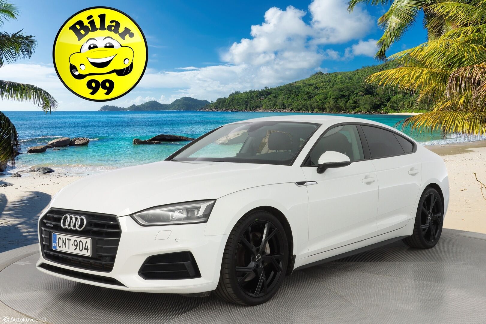 Audi A5 2019 Sportback Business Sport Edition 45TFSI 180kW MHEV Quattro S Tronic *Webasto / Nahat / Vetokoukku / Tutkat* - KATSO KAMPANJAHINTA!/ Suomi-Auto / Kahdet renkaat alumiinivanteilla / Hyvä huoltohistoria / Viimeisin huolto 172tkm - HULLU BLACKWEEK KORKOTARJOUS 2,49%