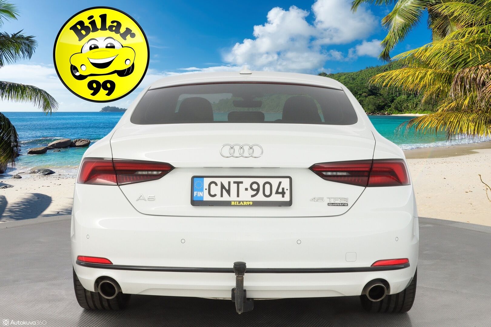 Audi A5 2019 Sportback Business Sport Edition 45TFSI 180kW MHEV Quattro S Tronic *Webasto / Nahat / Vetokoukku / Tutkat* - KATSO KAMPANJAHINTA!/ Suomi-Auto / Kahdet renkaat alumiinivanteilla / Hyvä huoltohistoria / Viimeisin huolto 172tkm - HULLU BLACKWEEK KORKOTARJOUS 2,49%