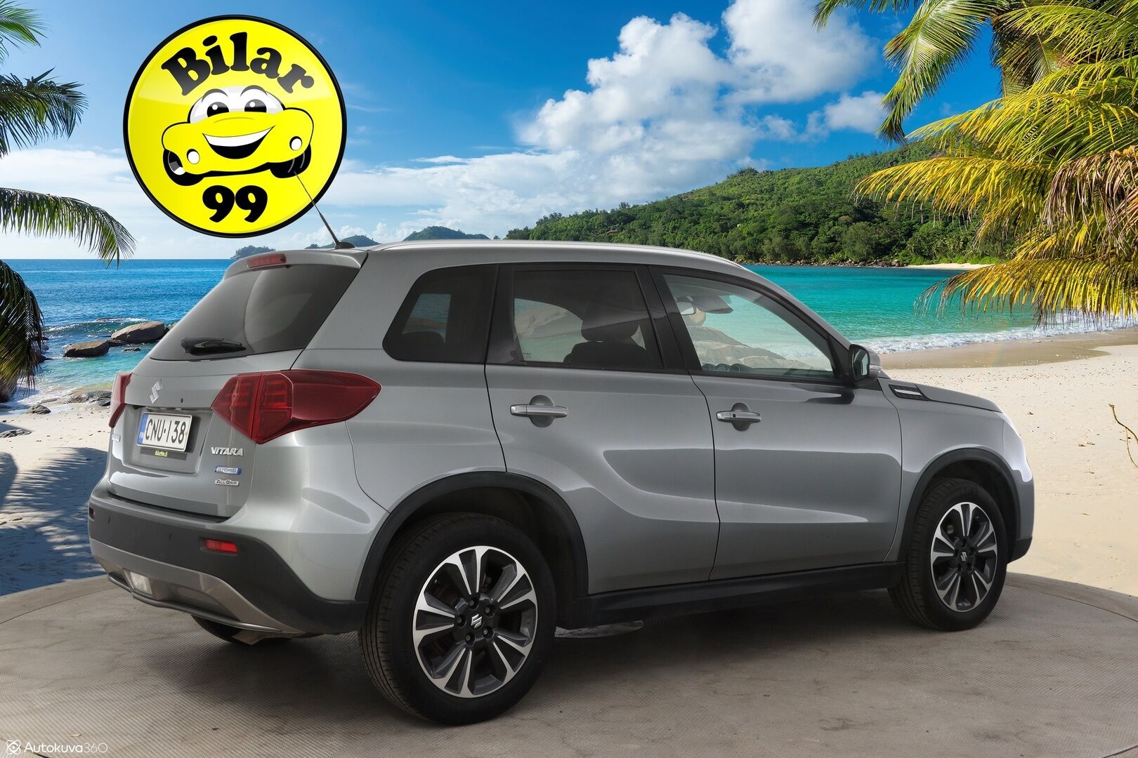 Suzuki Vitara 2021 1,4 BOOSTERJET 4WD GL+ 6AT HYBRID * Webasto / KeylessGo / Peruutuskamera / Adapti. Cruise * - * 1-.om Suomi-Auto / Hyvät varusteet / Särmät huollot / 2x hyvät renkaat aluvanteilla *