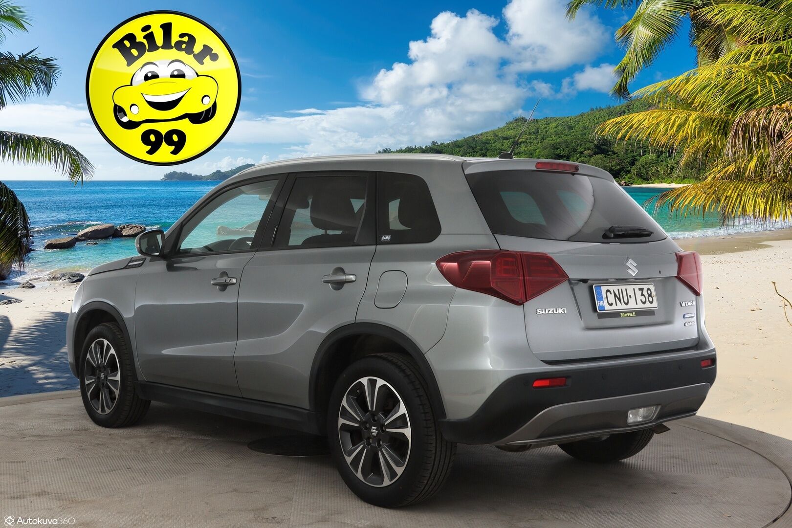 Suzuki Vitara 2021 1,4 BOOSTERJET 4WD GL+ 6AT HYBRID * Webasto / KeylessGo / Peruutuskamera / Adapti. Cruise * - * 1-.om Suomi-Auto / Hyvät varusteet / Särmät huollot / 2x hyvät renkaat aluvanteilla *
