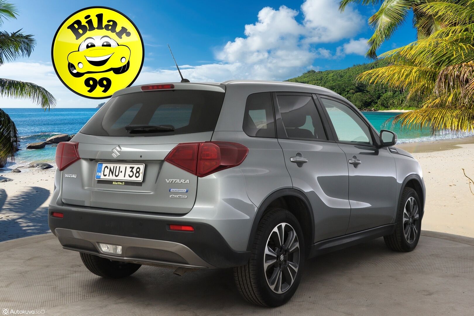 Suzuki Vitara 2021 1,4 BOOSTERJET 4WD GL+ 6AT HYBRID * Webasto / KeylessGo / Peruutuskamera / Adapti. Cruise * - * 1-.om Suomi-Auto / Hyvät varusteet / Särmät huollot / 2x hyvät renkaat aluvanteilla *