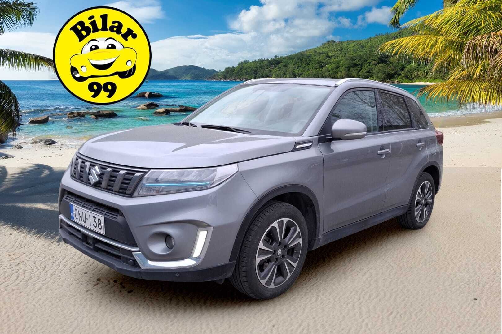 Suzuki Vitara 2021 1,4 BOOSTERJET 4WD GL+ 6AT HYBRID * Webasto / KeylessGo / Peruutuskamera / Adapti. Cruise * - * 1-.om Suomi-Auto / Hyvät varusteet / Särmät huollot / 2x hyvät renkaat aluvanteilla *
