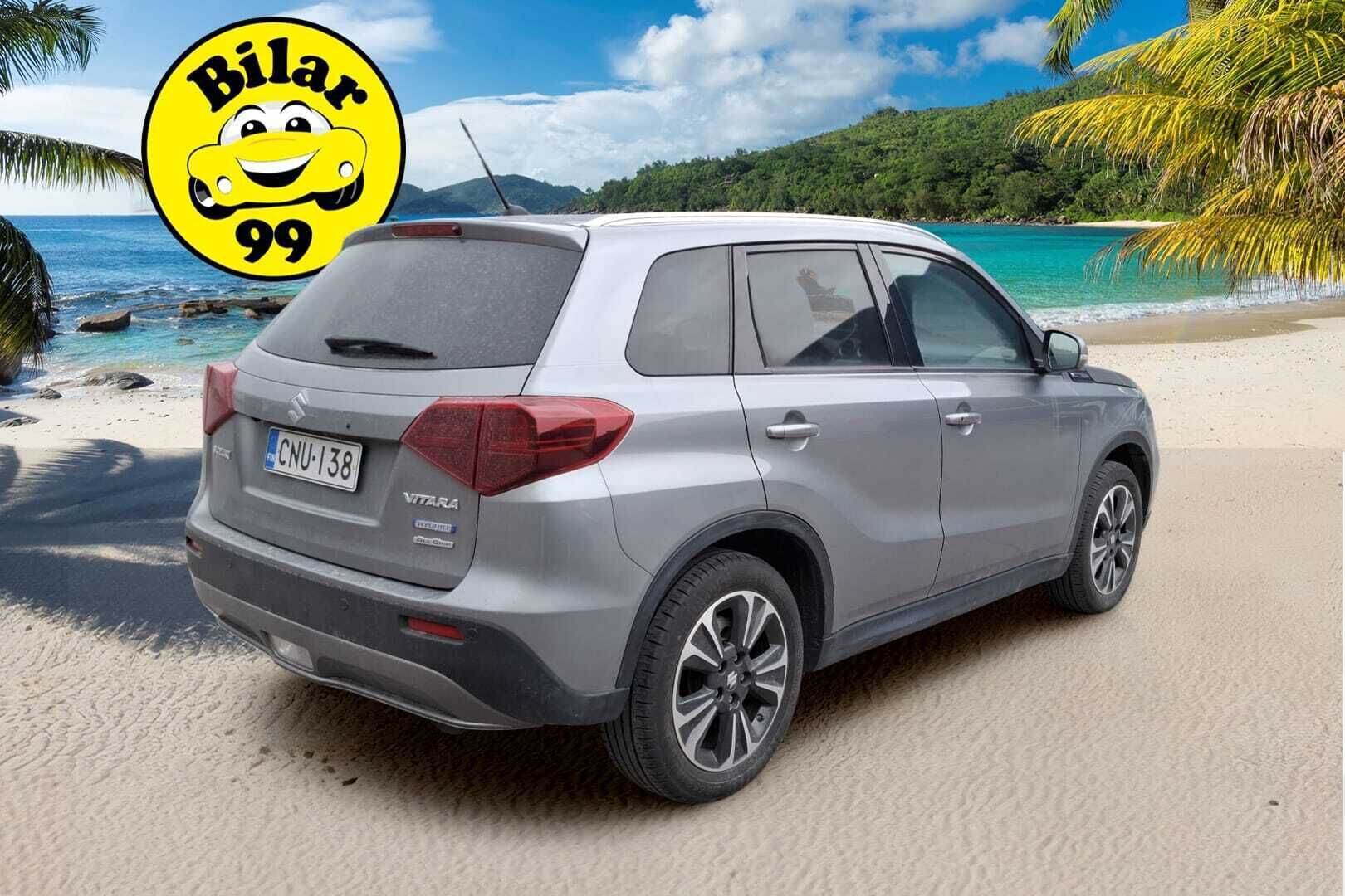 Suzuki Vitara 2021 1,4 BOOSTERJET 4WD GL+ 6AT HYBRID * Webasto / KeylessGo / Peruutuskamera / Adapti. Cruise * - * 1-.om Suomi-Auto / Hyvät varusteet / Särmät huollot / 2x hyvät renkaat aluvanteilla *