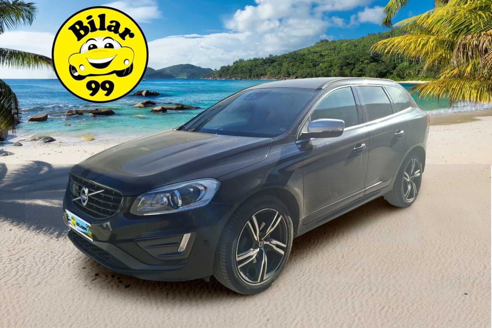 Volvo XC60 2016 D4 AWD R-Design aut * Adaptiivinen vakionopeudensäädin / BLIS /  Peruutuskamera / Navigointi * - * Juuri tullut! / R-design / Vetokoukku / Webasto ylläpitolaturilla * - HULLUT AVAJAISHULINAT KORKOTARJOUS 3,29 %