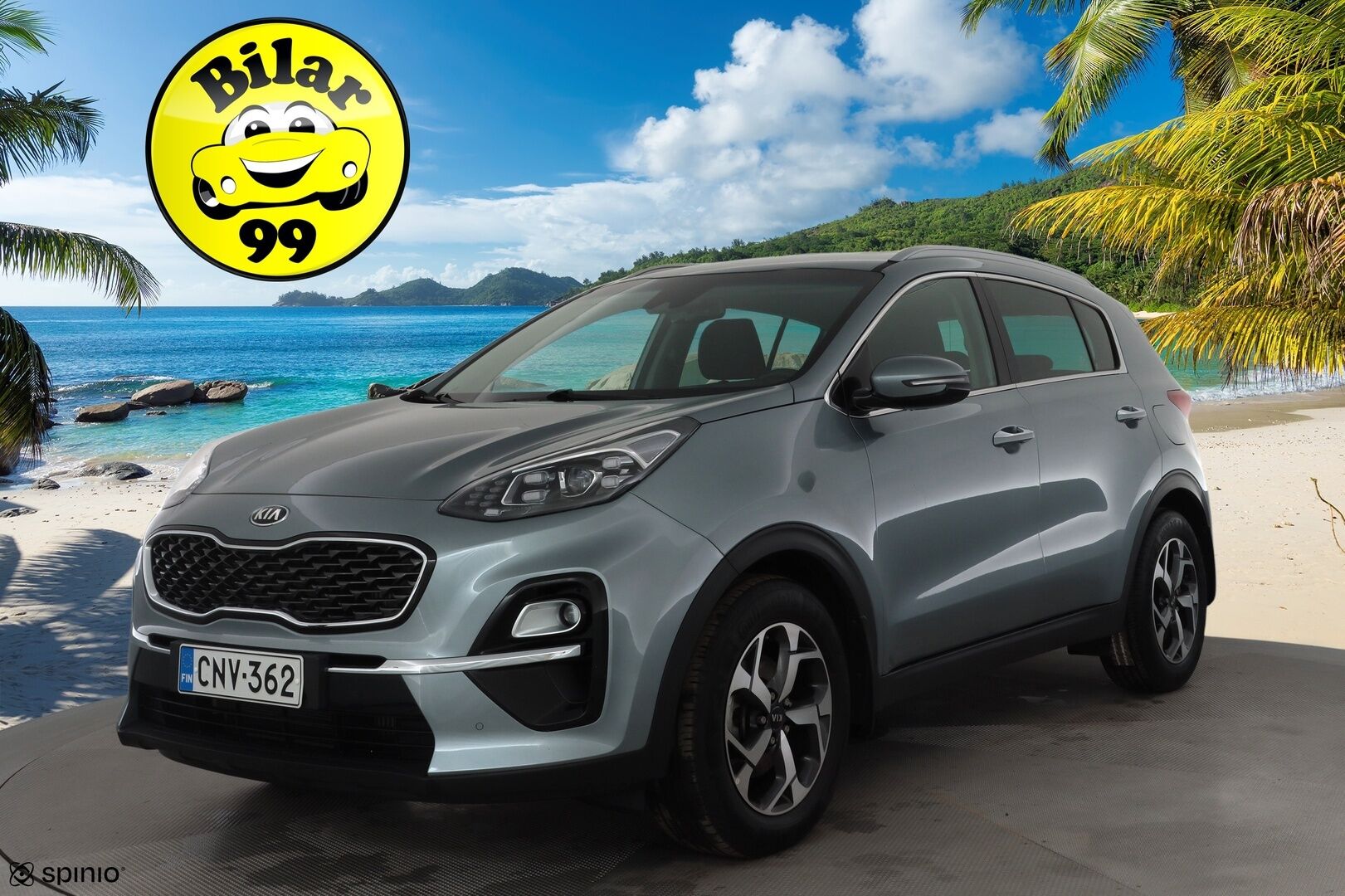 Kia Sportage 2020 1,6 T-GDI ISG Urban EX DCT A/T EcoDynamics * Suomi-auto / Vakkari / LED / Navi / P.kamera / Ratinlämmitin * - Kahdet renkaat aluvanteilla - Osta nyt, maksa vasta ensi vuonna