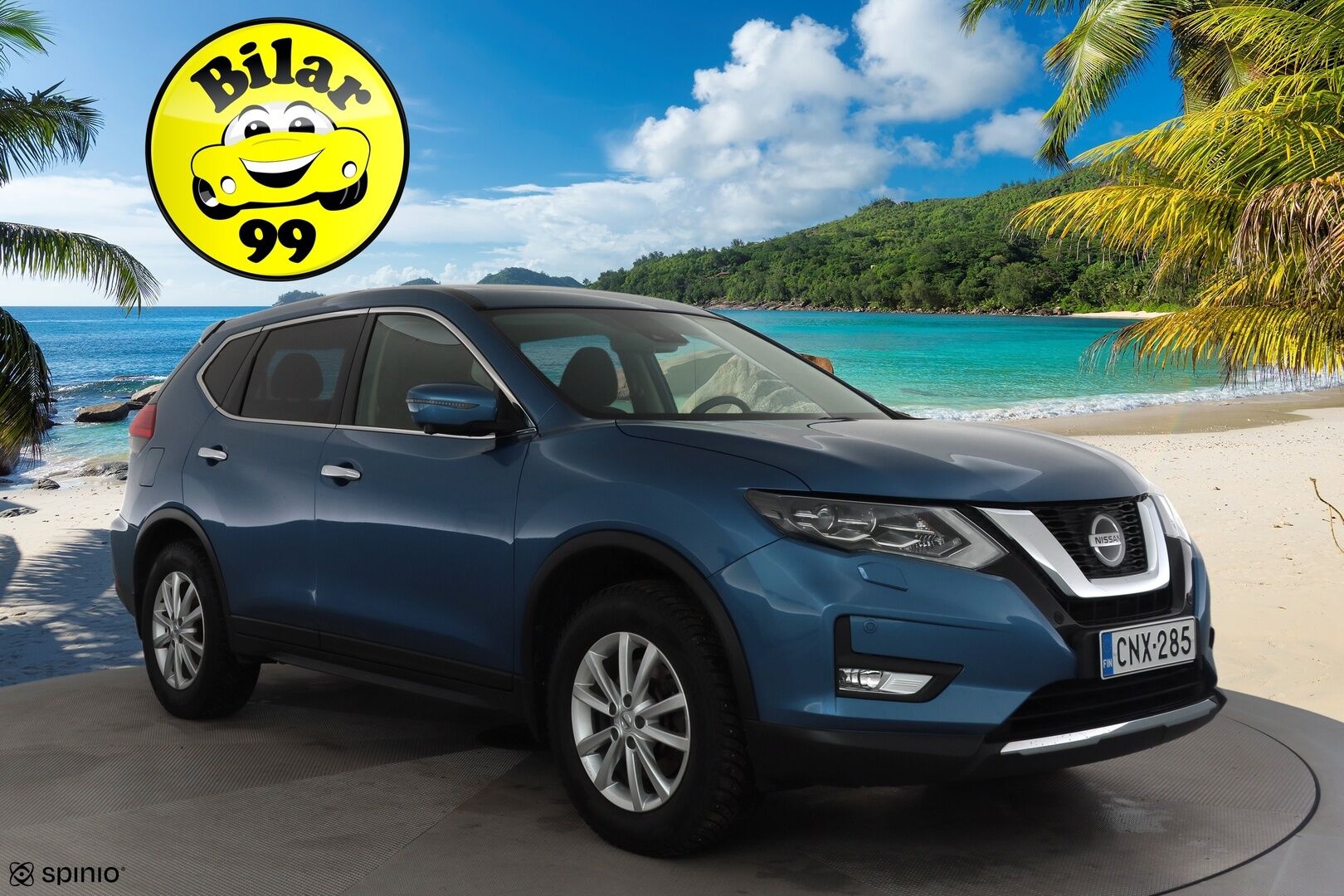 Nissan X-Trail 2019 DIG-T 160 Acenta 2WD DCT 7-paik * Panorama / LED / 360° / Lohkolämmitin / Vakkari / Kaistavahti / Navi * - Suomi-auto / Kahdet renkaat - Osta nyt, maksa vasta ensi vuonna