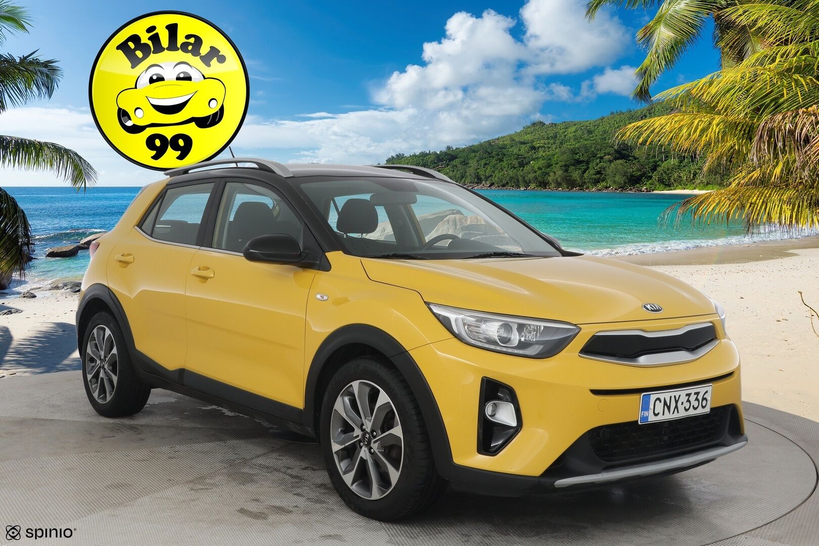 Kia Stonic 2020 1,0 T-GDI ISG 120hv EX DCT EcoDynamics - *Suomi-auto / Lohkolämmitin / Peruutuskamera / Tutkat takana / Ratinlämmitin / 2x renkaat alumiinivantein*