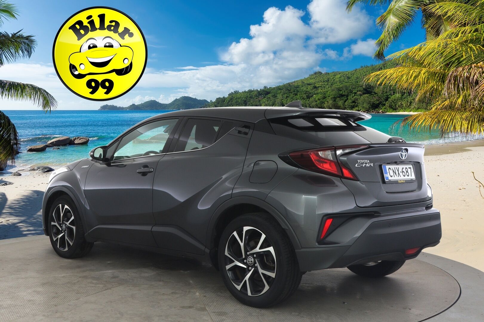 TOYOTA C-HR 2020 1,8 Hybrid Intense * Adapt. vakkari / Kaistavahti / LED / Keyless / P.kamera / Miracast *