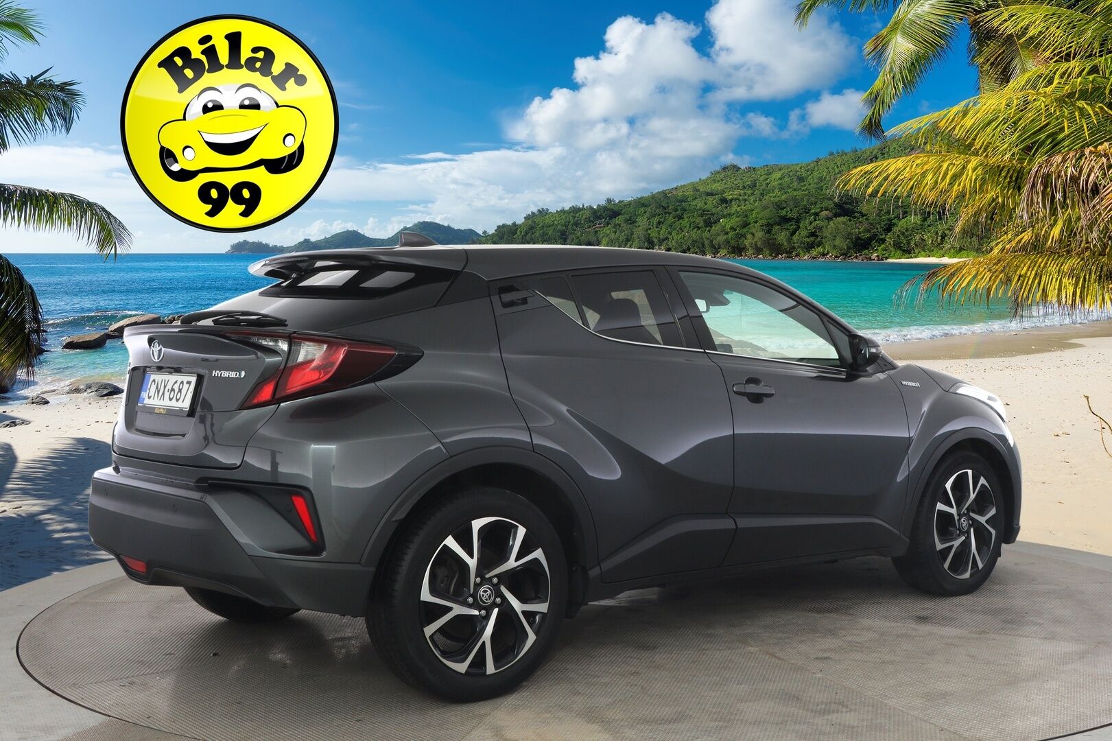 TOYOTA C-HR 2020 1,8 Hybrid Intense * Adapt. vakkari / Kaistavahti / LED / Keyless / P.kamera / Miracast *