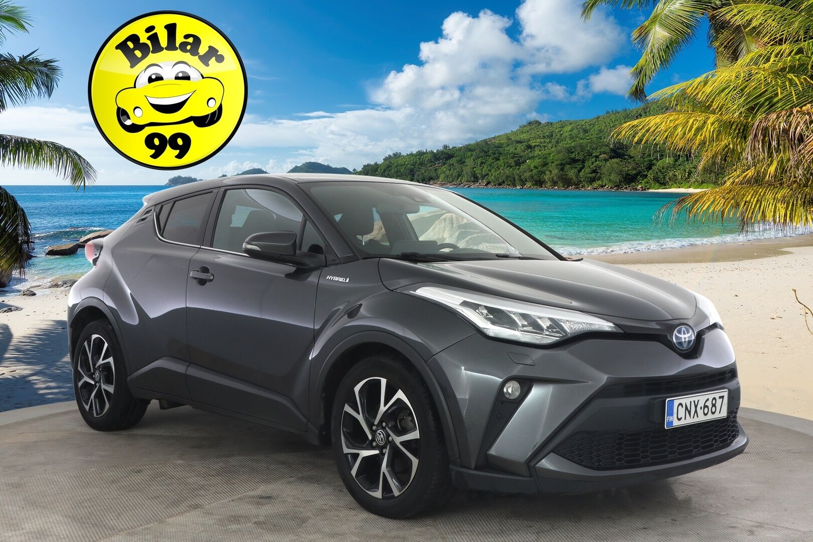TOYOTA C-HR 2020 1,8 Hybrid Intense * Adapt. vakkari / Kaistavahti / LED / Keyless / P.kamera / Miracast *
