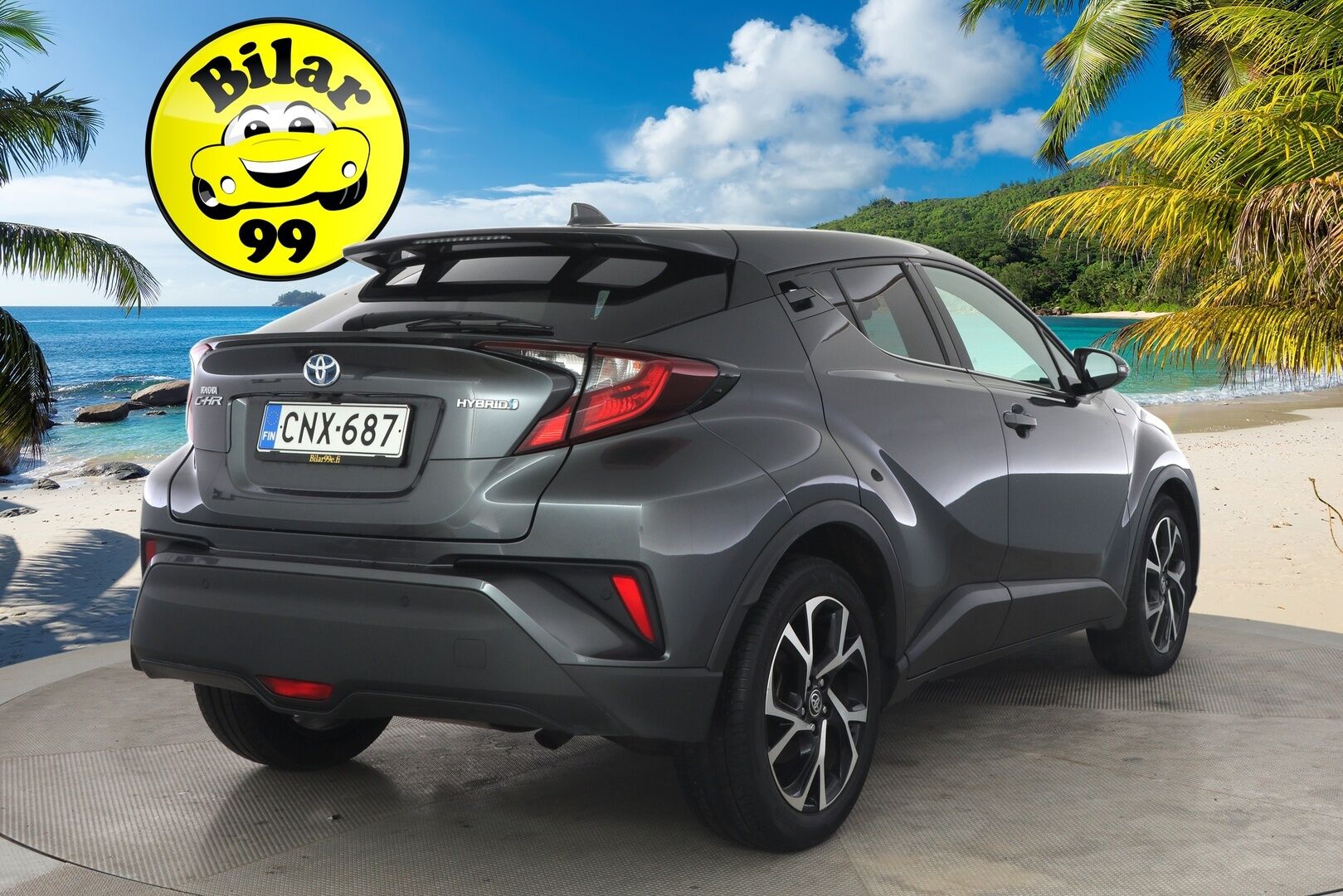 TOYOTA C-HR 2020 1,8 Hybrid Intense * Adapt. vakkari / Kaistavahti / LED / Keyless / P.kamera / Miracast *