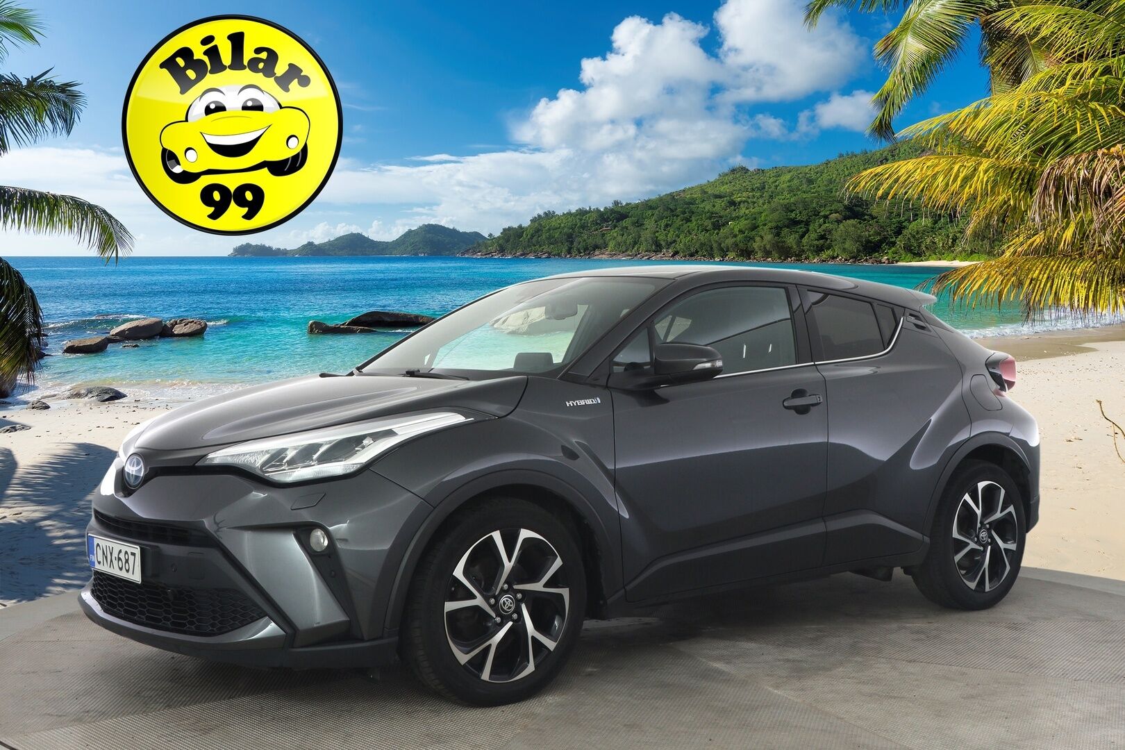 TOYOTA C-HR 2020 1,8 Hybrid Intense * Adapt. vakkari / Kaistavahti / LED / Keyless / P.kamera / Miracast *