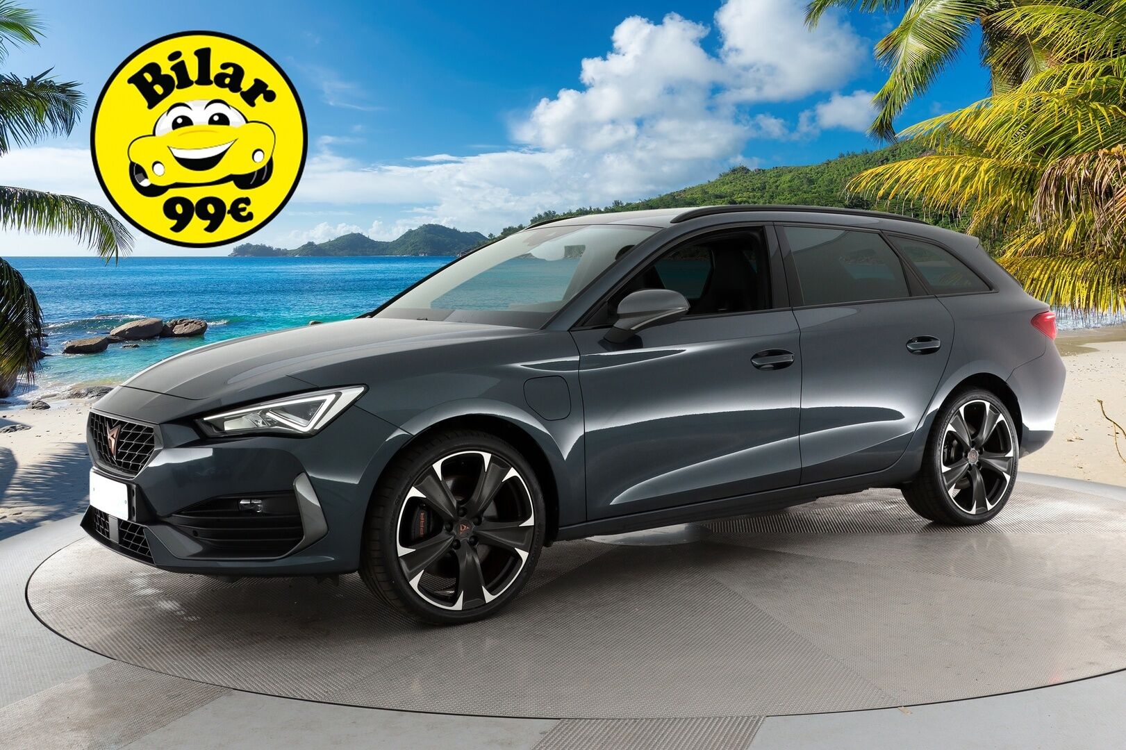 CUPRA LEON SPORTSTOURER 2021 1,4 PHEV 180 kW e-HYBRID DSG - Adapt. vakkari / Digimittaristo / Navi / LED / Keyless / Apple&Android 