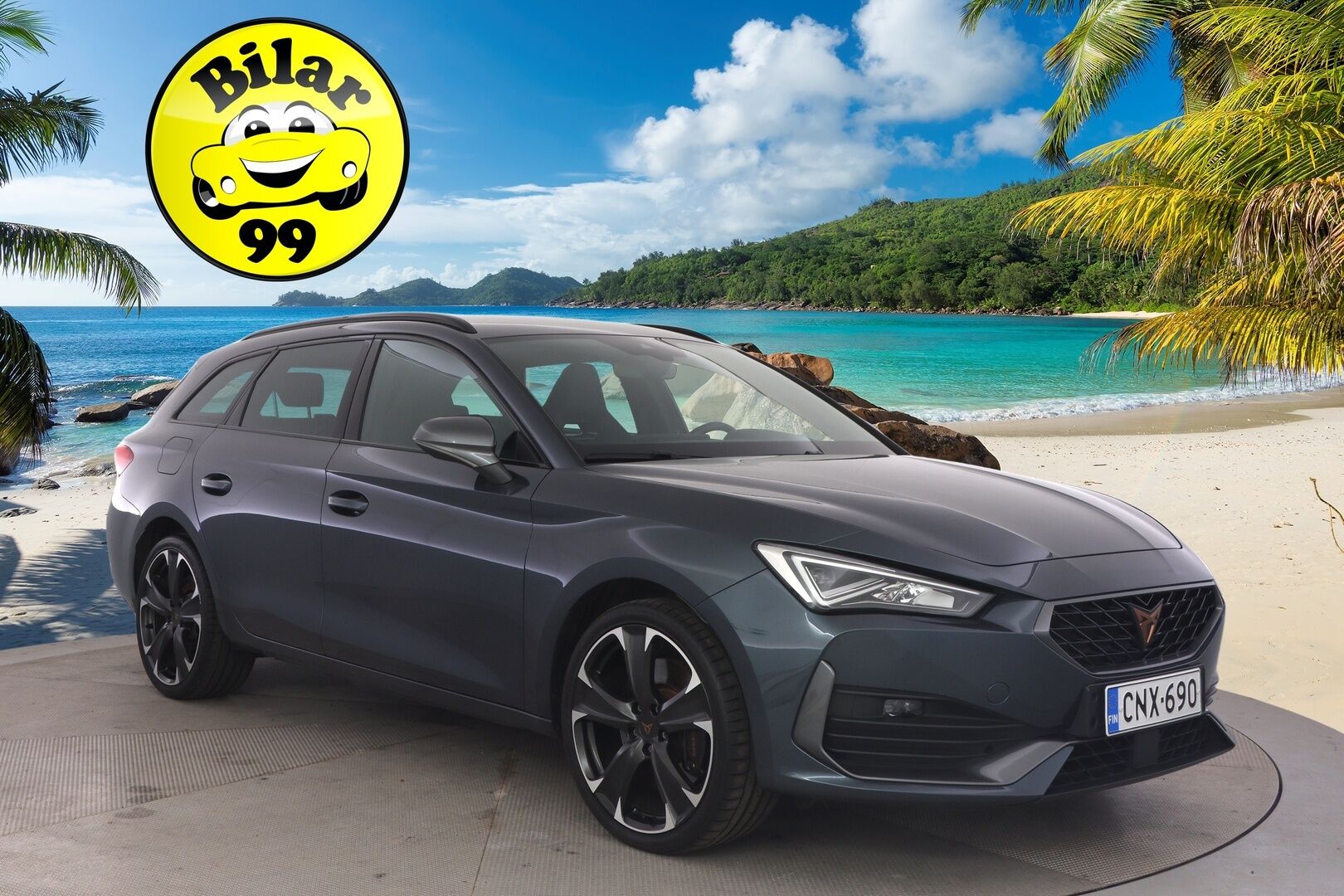 CUPRA LEON SPORTSTOURER 2021 1,4 PHEV 180 kW e-HYBRID DSG *Adapt. vakkari / Digimittaristo / Navi / LED / Keyless / Apple&Android * - *Kahdet renkaat / Merkki huollettu / Taloudellinen*