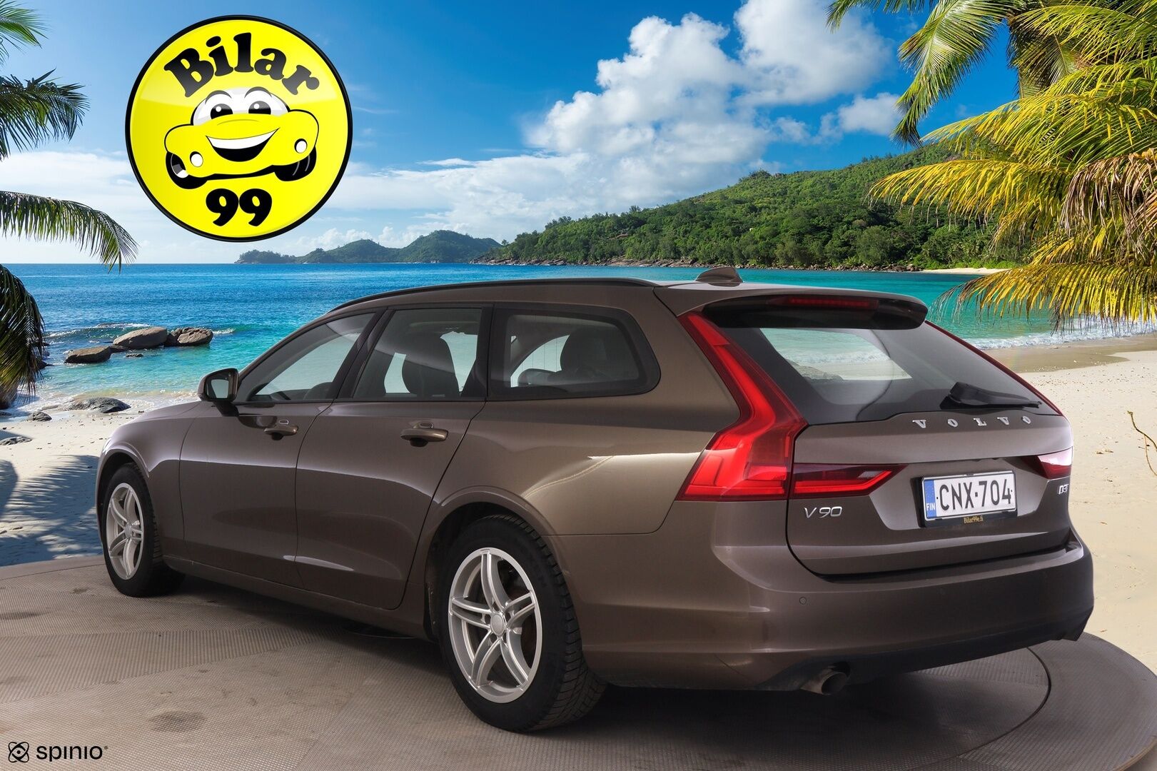 Volvo V90 2018 D3 AWD Business aut *Ei Ad-Blue / ACC / S-Koukku / Kamera / Tutkat / Pa-lämmitin / Ratinlämmitin / LED* - Hyvin huollettu neliveto V90 ilman Adblue järjestelmää!