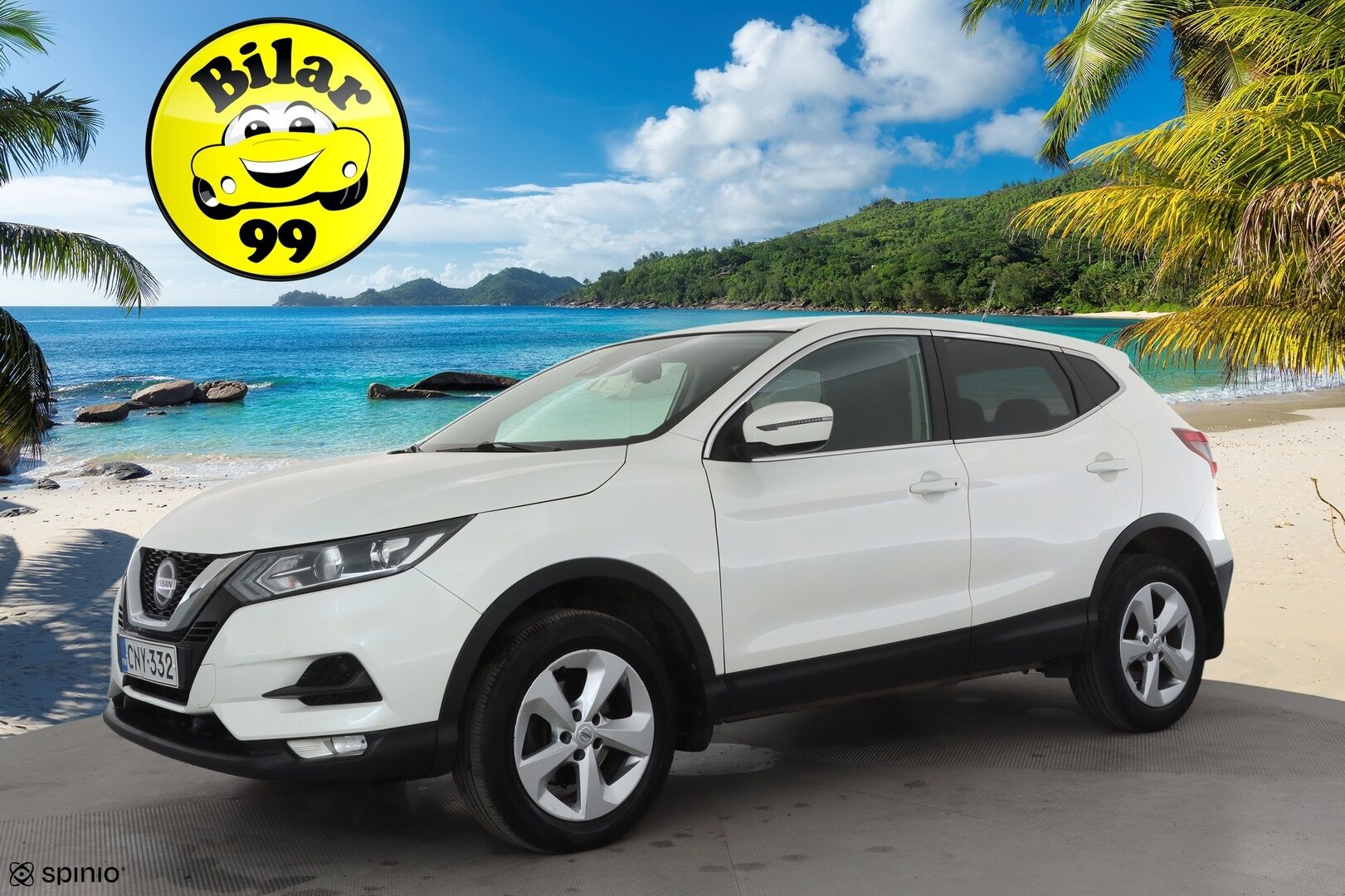 Nissan Qashqai 2020 DIG-T 160 Acenta 2WD DCT MY19 WLTP * P.Kamera / Sisätilanlämmitin / Kaistavahti / Vakkari / Bluetooth * - Suomi-auto / Kahdet renkaat aluvanteilla - HULLUT AVAJAISHULINAT KORKOTARJOUS 3,29 %