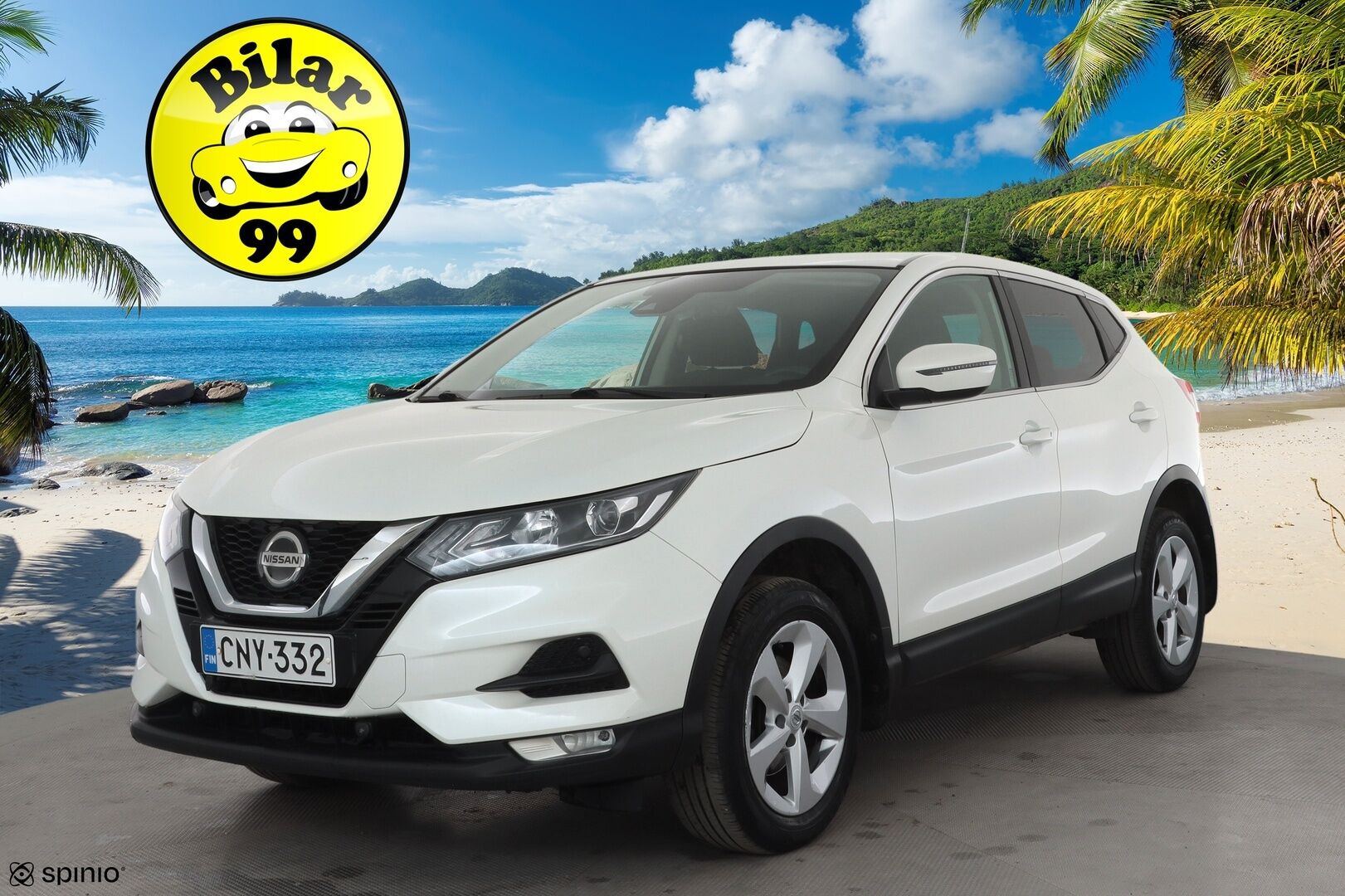 Nissan Qashqai 2020 DIG-T 160 Acenta 2WD DCT MY19 WLTP * P.Kamera / Sisätilanlämmitin / Kaistavahti / Vakkari / Bluetooth * - Suomi-auto / Kahdet renkaat aluvanteilla - HULLUT AVAJAISHULINAT KORKOTARJOUS 3,29 %