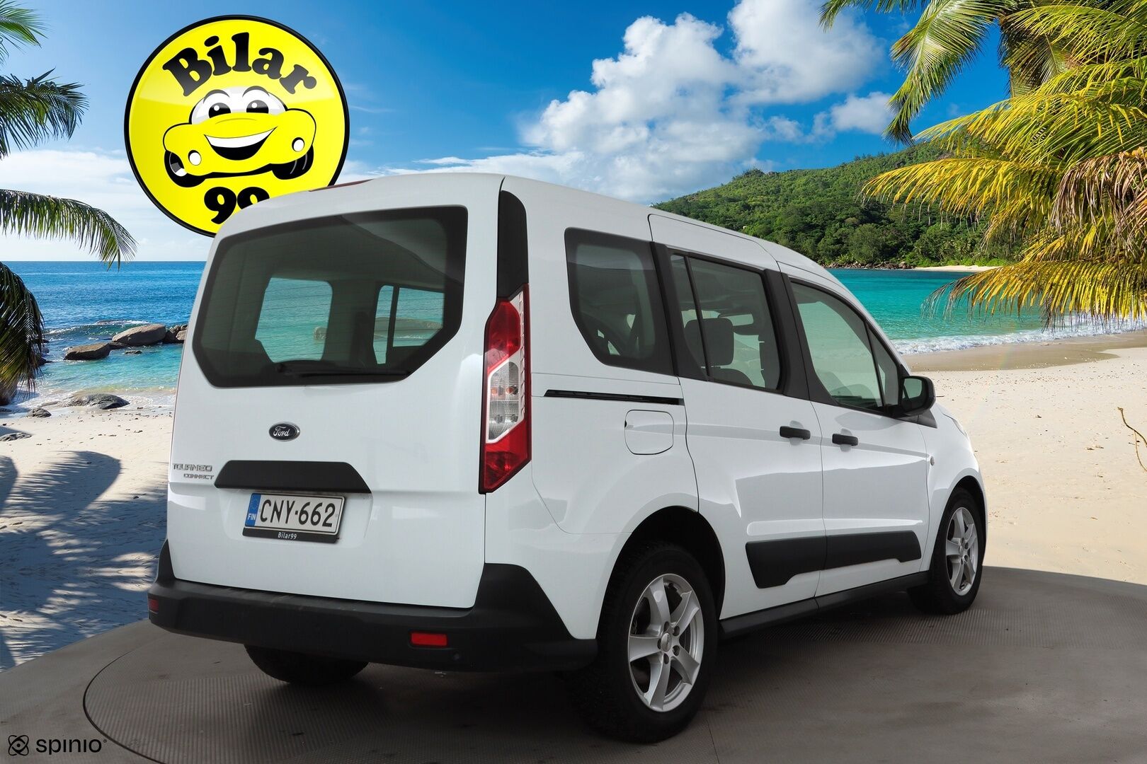 Ford Tourneo Connect 2020 1,5 TDCi 120 hv A8 Trend 5-ovinen * 1.Om Suomiauto / Webasto / Lämmitettävä tuulilasi / Bluetooth ** - Merkkihuollettu / Kahdet renkaat / ALV!
