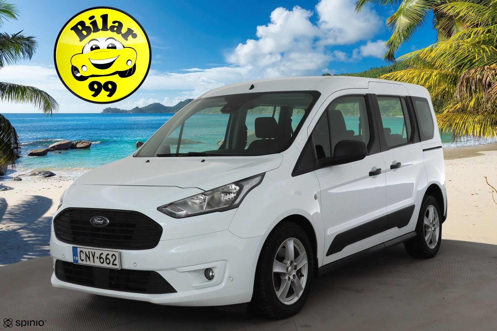 Ford Tourneo Connect 2020 1,5 TDCi 120 hv A8 Trend 5-ovinen * 1.Om Suomiauto / Webasto / Lämmitettävä tuulilasi / Bluetooth ** - Merkkihuollettu / Kahdet renkaat / ALV!