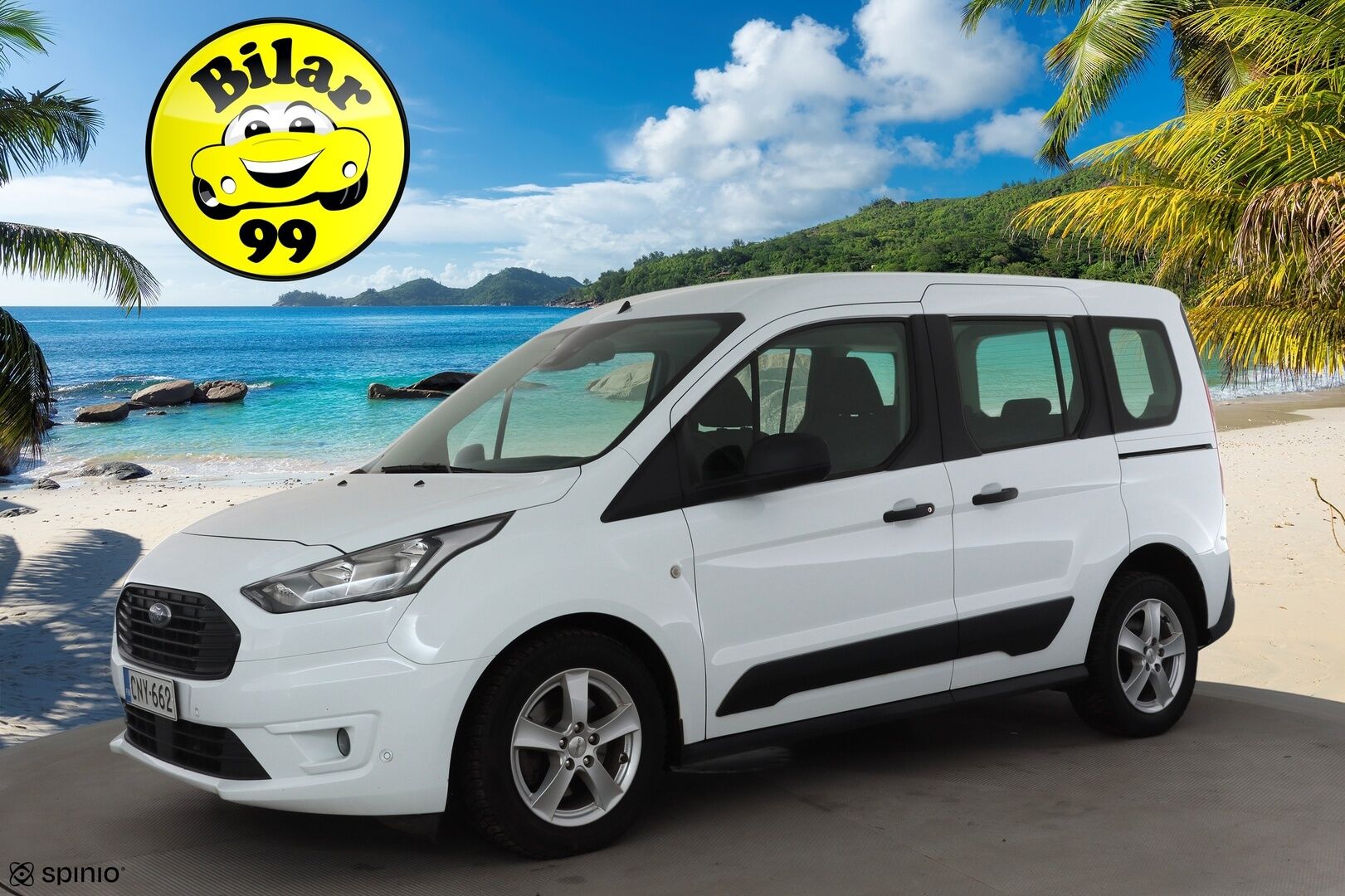Ford Tourneo Connect 2020 1,5 TDCi 120 hv A8 Trend 5-ovinen * 1.Om Suomiauto / Webasto / Lämmitettävä tuulilasi / Bluetooth ** - Merkkihuollettu / Kahdet renkaat / ALV!