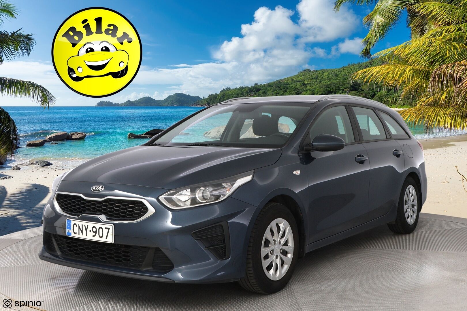 Kia Ceed 2019 1,0 T-GDI ISG 100hv Active SW - Suomiauto | Merkkihuollot | Vetokoukku | Ratinlämmitys | Lohko&Sisäpistoke | Peruutustutka | Juuri tullut Tampereelle!
