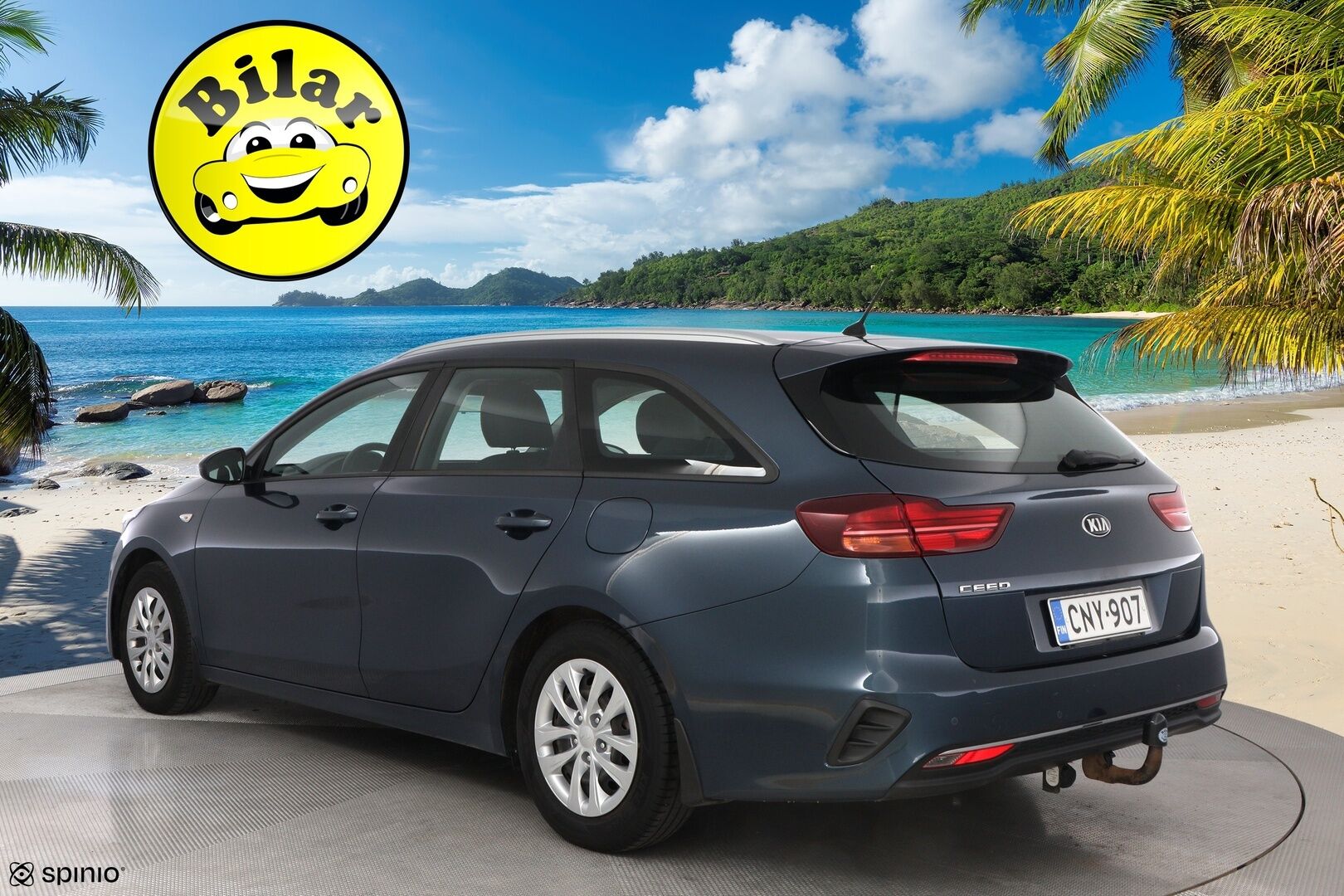 Kia Ceed 2019 1,0 T-GDI ISG 100hv Active SW - Suomiauto | Merkkihuollot | Vetokoukku | Ratinlämmitys | Lohko&Sisäpistoke | Peruutustutka | Juuri tullut Tampereelle!