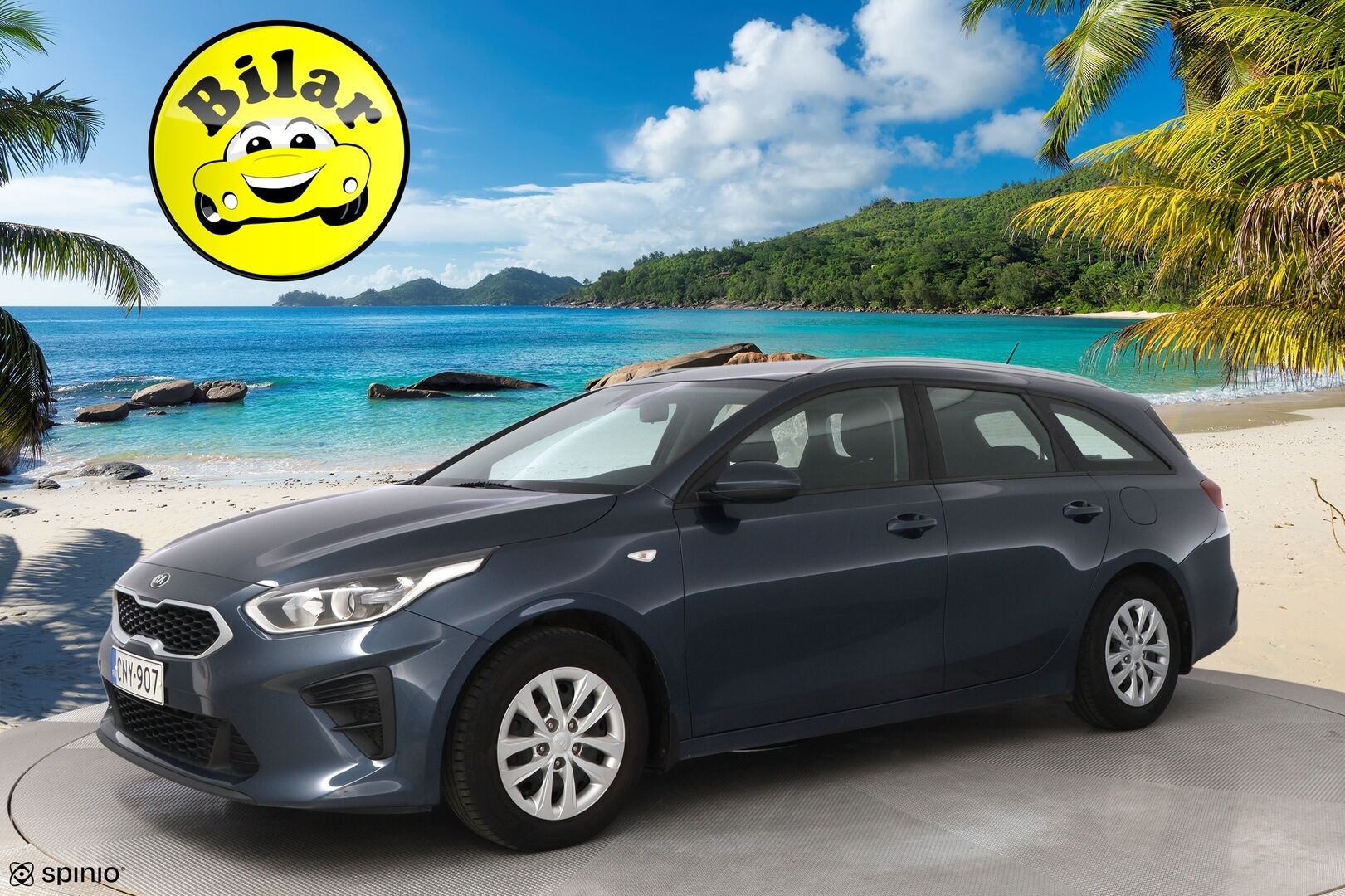 Kia Ceed 2019 1,0 T-GDI ISG 100hv Active SW - Suomiauto | Merkkihuollot | Vetokoukku | Ratinlämmitys | Lohko&Sisäpistoke | Peruutustutka | Juuri tullut Tampereelle!