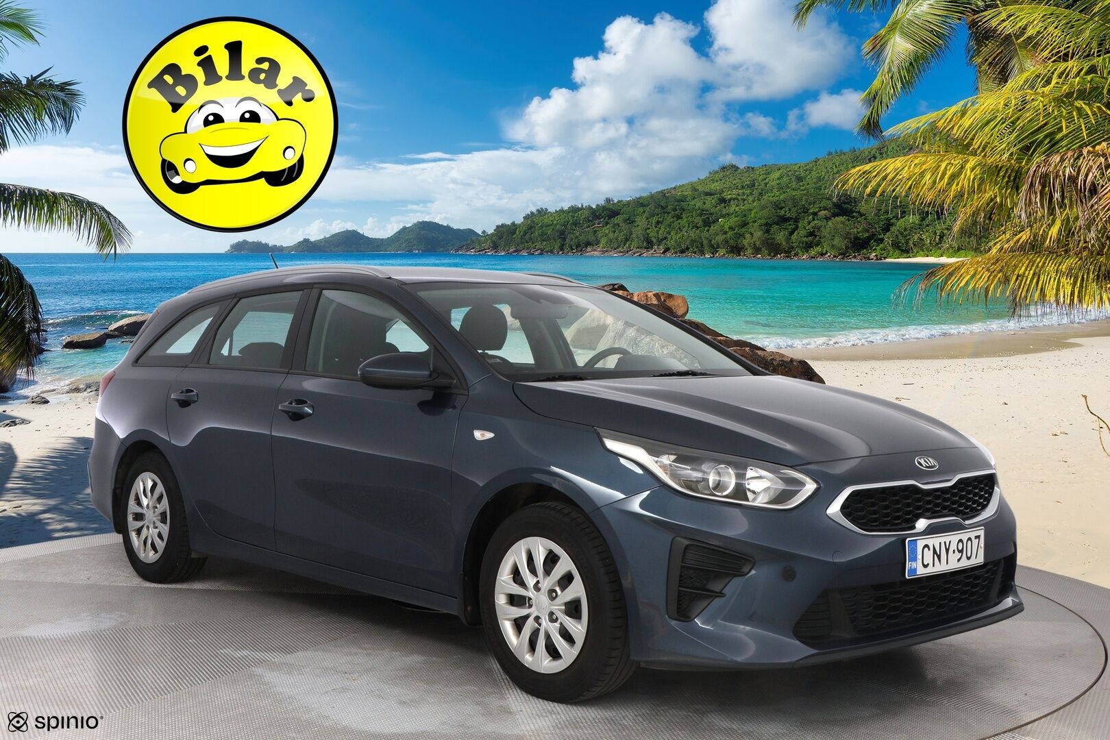 Kia Ceed 2019 1,0 T-GDI ISG 100hv Active SW - Suomiauto | Merkkihuollot | Vetokoukku | Ratinlämmitys | Lohko&Sisäpistoke | Peruutustutka | Juuri tullut Tampereelle!