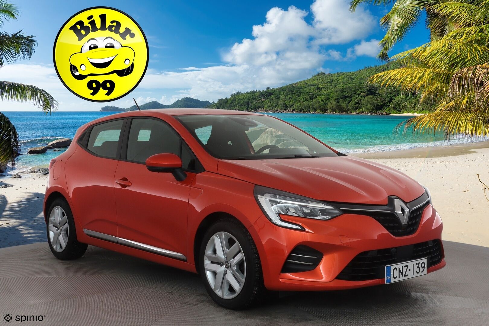 Renault Clio 2020 TCe 100 Zen * Suomi-auto / LED / Vakkari / Kaistavahti / Lohko&Sisätilanlämmitin / Bluetooth / Kahdet renkaat*