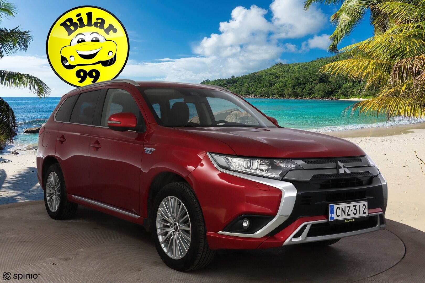 Mitsubishi Outlander 2020 Mitsubishi Outlander PEHV intense Farmari (AC) 4ov 2360cm3 * Ada. Vakkari / KeyLessGo / P-kamera / AWD / Lohko * - * Upeassa kunnossa oleva Suomi-Outlander! *