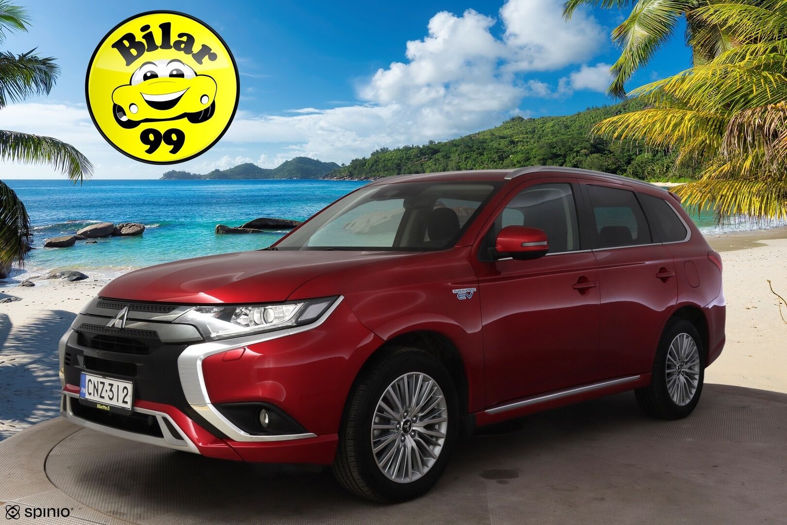 Mitsubishi Outlander 2020 Mitsubishi Outlander PEHV intense Farmari (AC) 4ov 2360cm3 * Ada. Vakkari / KeyLessGo / P-kamera / AWD / Lohko * - * Upeassa kunnossa oleva Suomi-Outlander! *