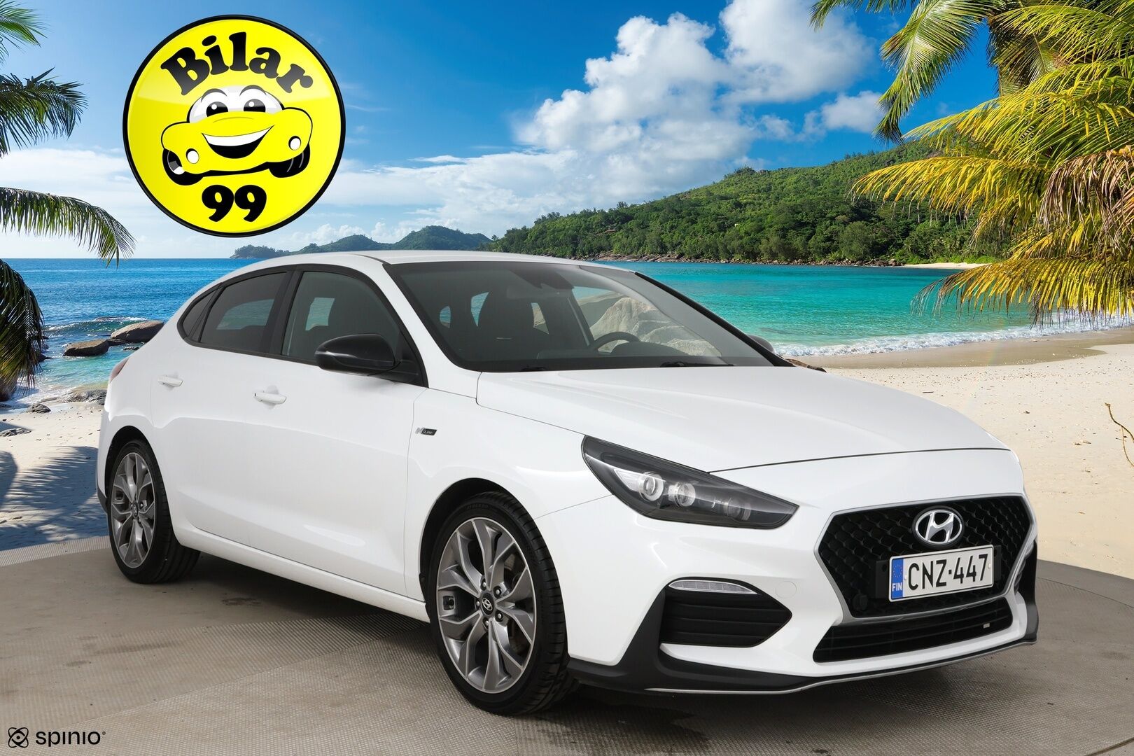 Hyundai i30 Fastback 2020 1,4 T-GDI 140 hv 7DCT-aut N Line / Suomi-Auto / Vakkari / Peruutuskamera / lohkolämmitin / AppConnect / Ratinlämmitin - Edullinen & sporttinen heti ajoon!