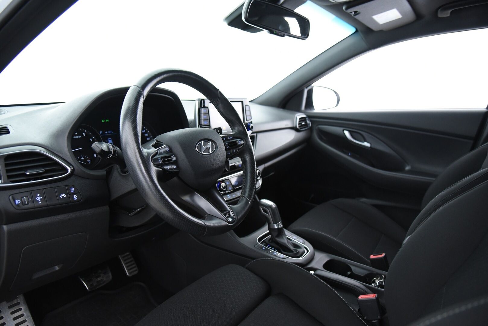 Hyundai i30 Fastback 2020 1,4 T-GDI 140 hv 7DCT-aut N Line / Suomi-Auto / Vakkari / Peruutuskamera / lohkolämmitin / AppConnect / Ratinlämmitin - Edullinen & sporttinen heti ajoon!