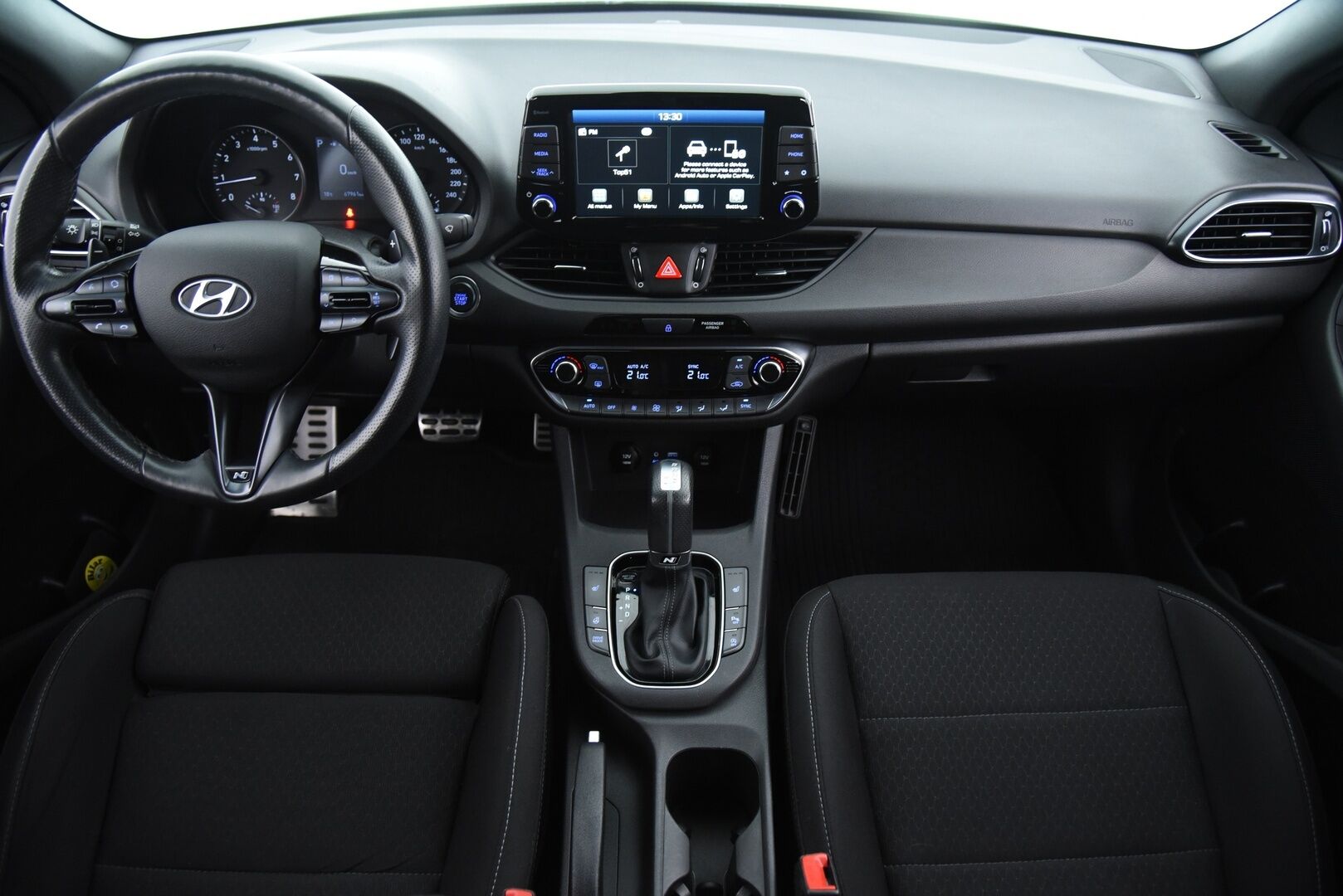 Hyundai i30 Fastback 2020 1,4 T-GDI 140 hv 7DCT-aut N Line / Suomi-Auto / Vakkari / Peruutuskamera / lohkolämmitin / AppConnect / Ratinlämmitin - Edullinen & sporttinen heti ajoon!