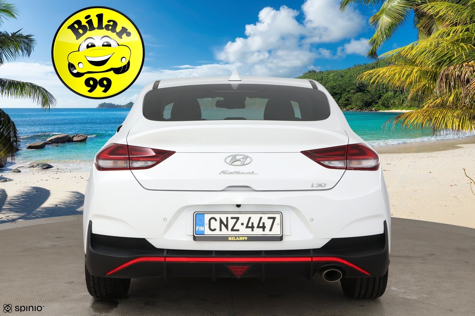 Hyundai i30 Fastback 2020 1,4 T-GDI 140 hv 7DCT-aut N Line / Suomi-Auto / Vakkari / Peruutuskamera / lohkolämmitin / AppConnect / Ratinlämmitin - Edullinen & sporttinen heti ajoon!