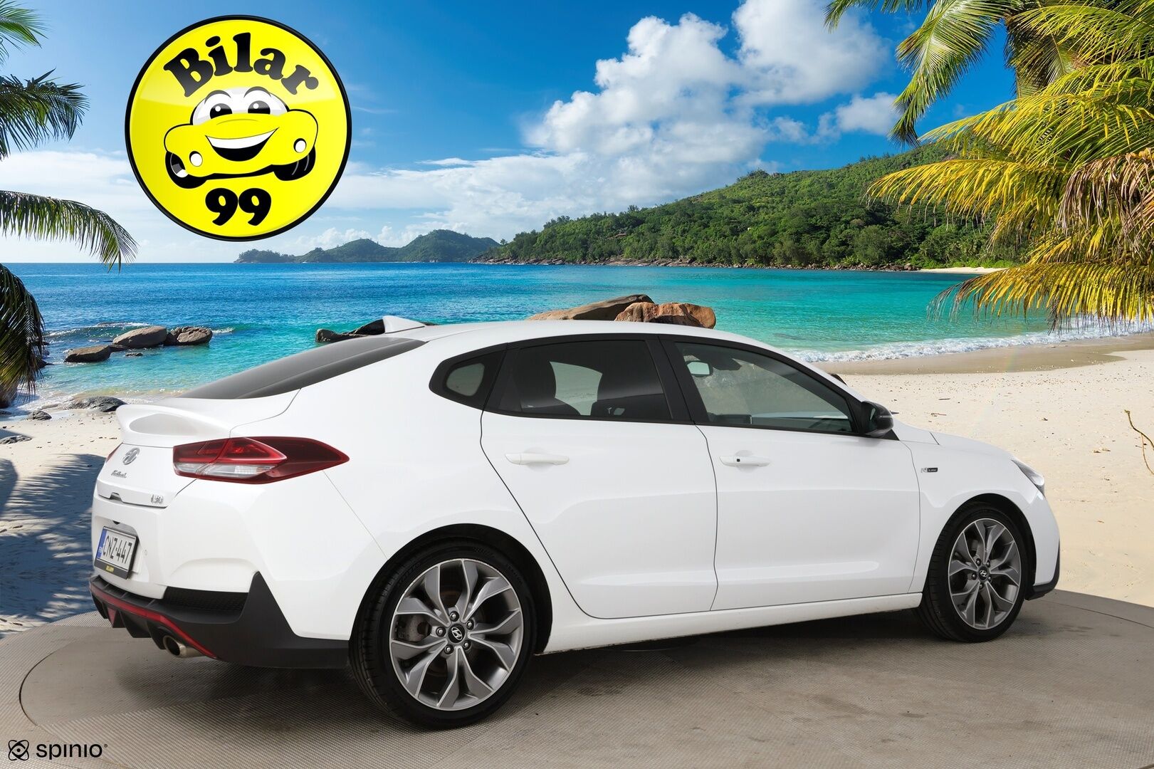 Hyundai i30 Fastback 2020 1,4 T-GDI 140 hv 7DCT-aut N Line / Suomi-Auto / Vakkari / Peruutuskamera / lohkolämmitin / AppConnect / Ratinlämmitin - Edullinen & sporttinen heti ajoon!