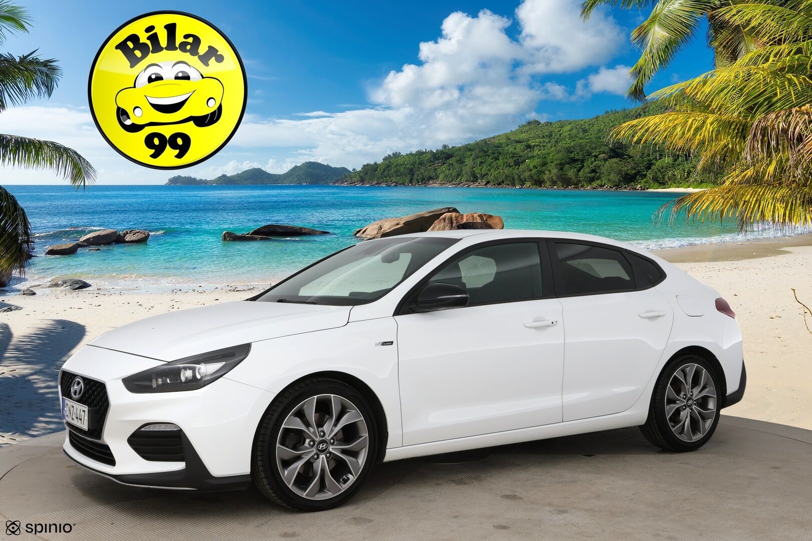 Hyundai i30 Fastback 2020 1,4 T-GDI 140 hv 7DCT-aut N Line / Suomi-Auto / Vakkari / Peruutuskamera / lohkolämmitin / AppConnect / Ratinlämmitin - Edullinen & sporttinen heti ajoon!
