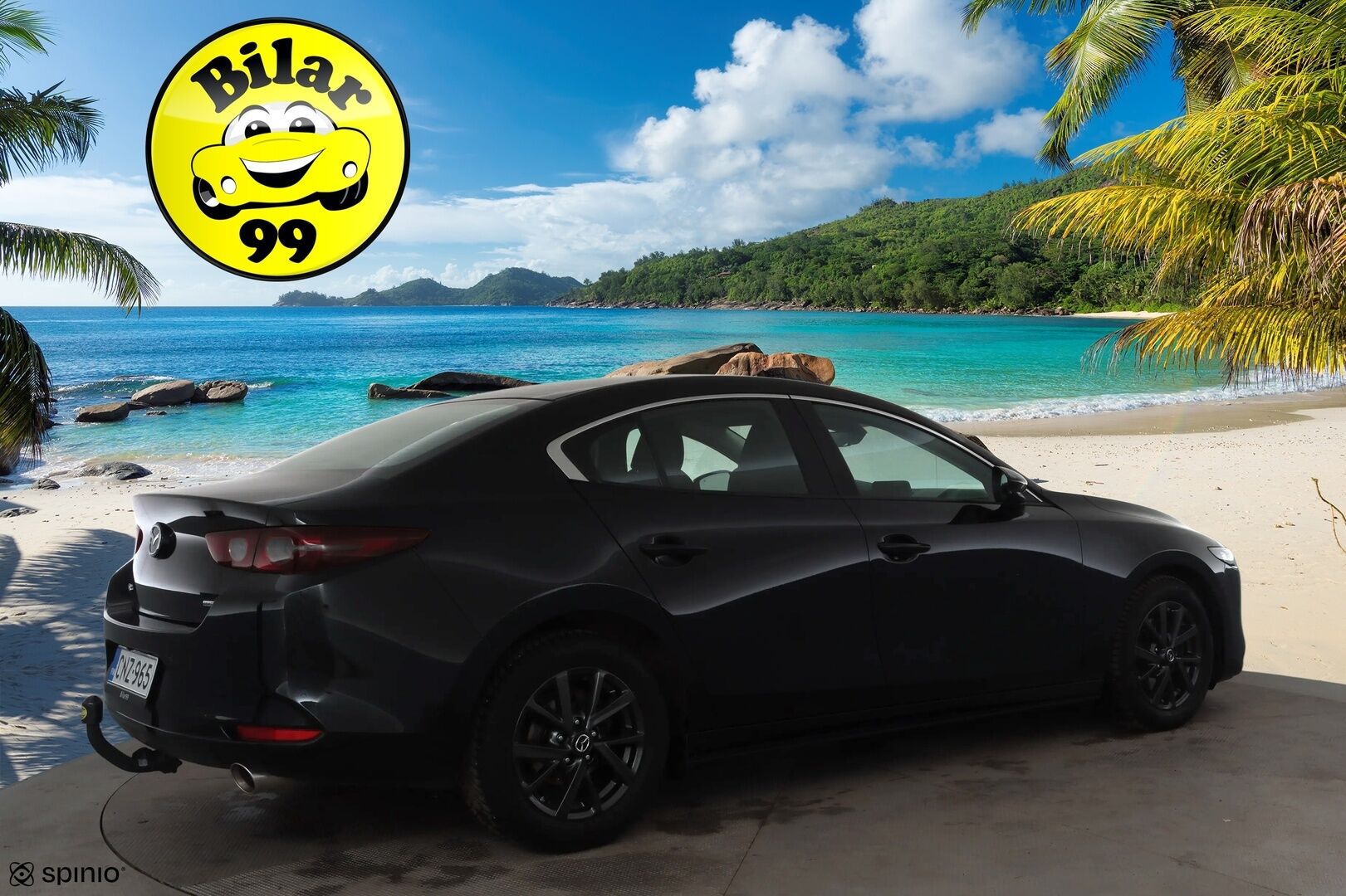 Mazda 3 2019 Sedan 2,0 (180 hv) SKYACTIV-X Vision Plus MT KM2 * ACC / P.kamera / LED / Lohko+Sisä / Koukku / KeylessGo * - Suomi-auto / Kahdet renkaat aluvanteilla