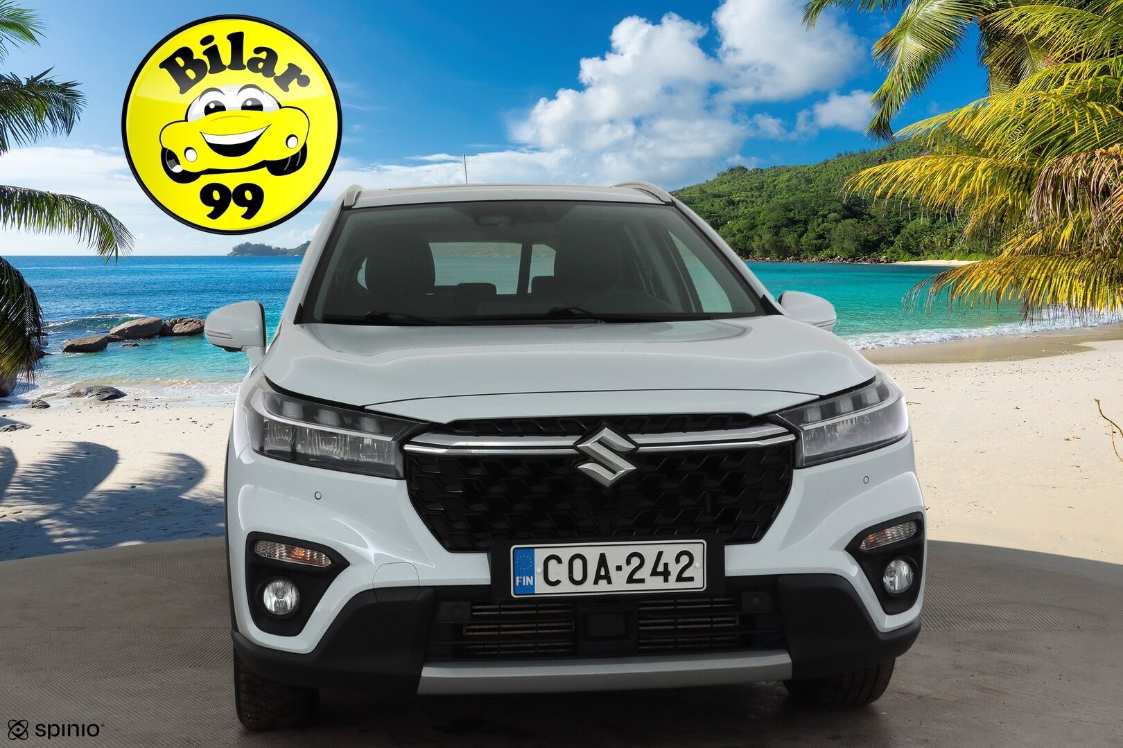 Suzuki S-Cross 2022 1,4 BOOSTERJET 4WD GLX+SR 6AT* ACC / 360 kamera / Koukku / Panorama / Navi / Keyless / Apple&Android * - 1.Om Suomi auto / Merkkihuollettu / Lohkolämmitin / 2x renkaat alu vanteilla - HULLU BLACKWEEK KORKOTARJOUS 2,49%