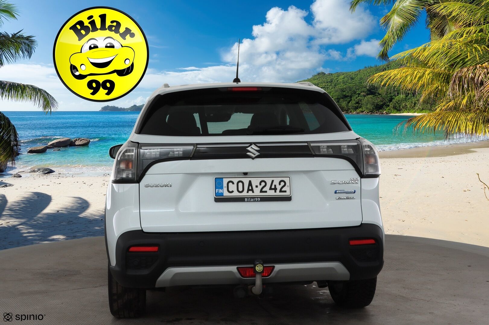 Suzuki S-Cross 2022 1,4 BOOSTERJET 4WD GLX+SR 6AT* ACC / 360 kamera / Koukku / Panorama / Navi / Keyless / Apple&Android * - 1.Om Suomi auto / Merkkihuollettu / Lohkolämmitin / 2x renkaat alu vanteilla - HULLU BLACKWEEK KORKOTARJOUS 2,49%