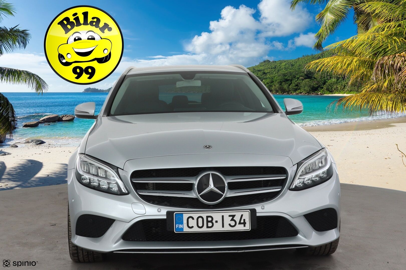 Mercedes-Benz C 2020 300 de T A Business Avantgarde Edition EQ Power * Digimittaristo / Lisälämmitin / P.Kamera / Koukku / LED / Sportpenkit* - 1-om Suomi-auto / 2x Latauskaapelit / Todella vähän ajettu! - HULLUT AVAJAISHULINAT KORKOTARJOUS 3,29 %