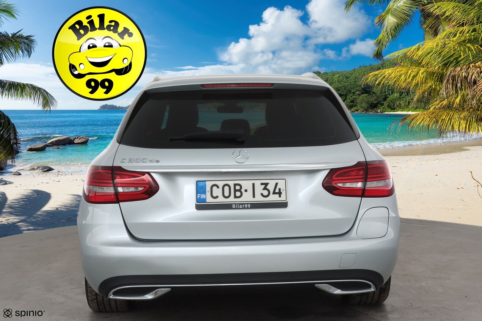 Mercedes-Benz C 2020 300 de T A Business Avantgarde Edition EQ Power * Digimittaristo / Lisälämmitin / P.Kamera / Koukku / LED / Sportpenkit* - 1-om Suomi-auto / 2x Latauskaapelit / Todella vähän ajettu! - HULLUT AVAJAISHULINAT KORKOTARJOUS 3,29 %