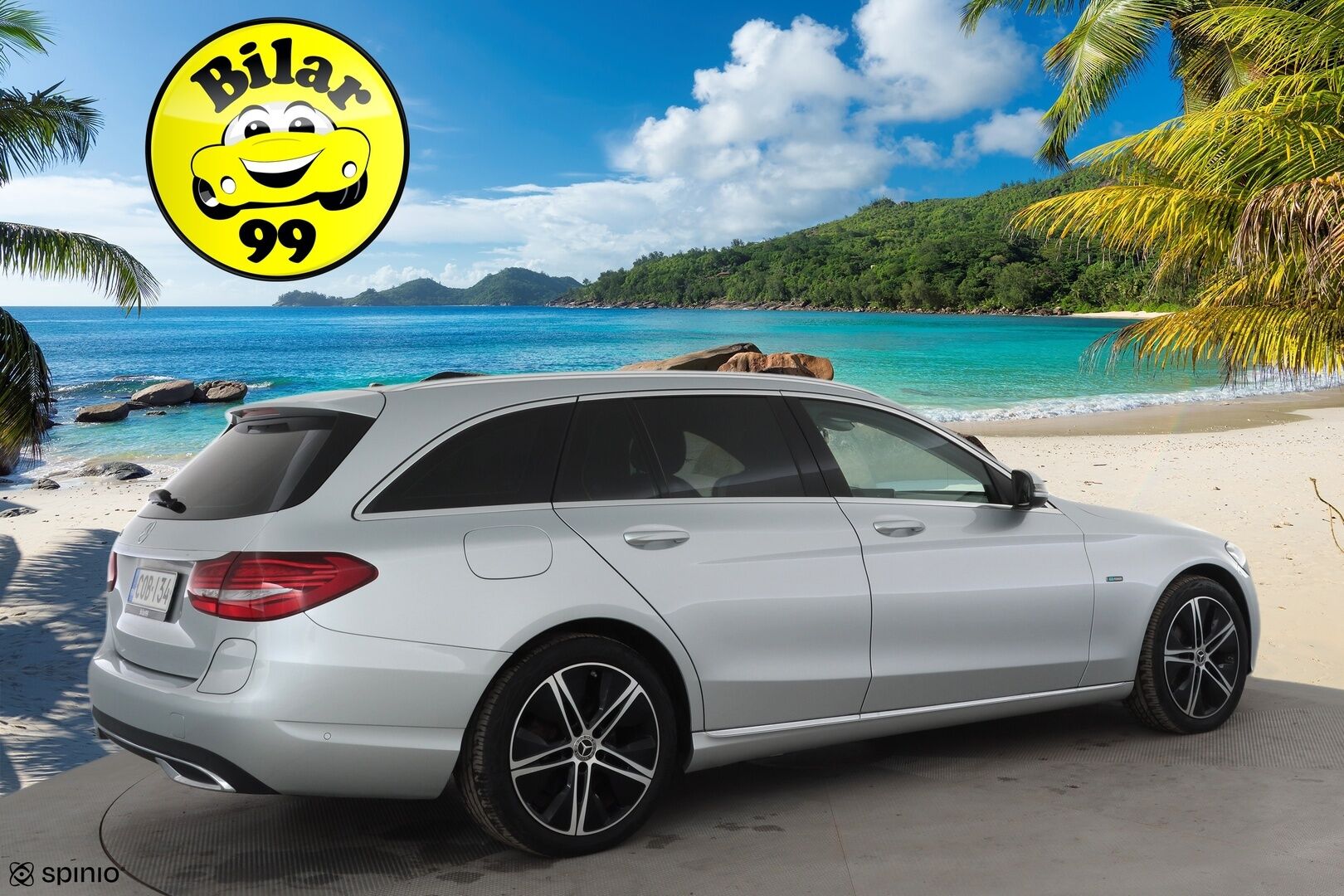 Mercedes-Benz C 2020 300 de T A Business Avantgarde Edition EQ Power * Digimittaristo / Lisälämmitin / P.Kamera / Koukku / LED / Sportpenkit* - 1-om Suomi-auto / 2x Latauskaapelit / Todella vähän ajettu! - HULLUT AVAJAISHULINAT KORKOTARJOUS 3,29 %