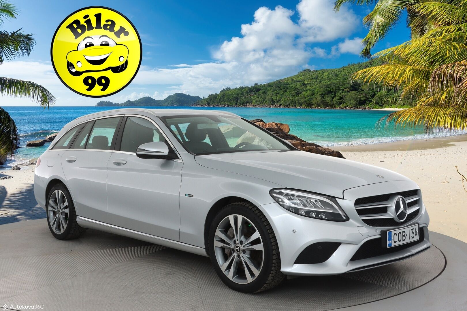 Mercedes-Benz C 2020 300 de T A Business Avantgarde Edition EQ Power ** TULOSSA PIAN** - 3,99 % KORKOTARJOUS TÄHÄN AUTOON - 1.Om Suomi-auto / P. Kamera / LED-High Performance / Sporttipenkit / Navi / Digimittaristo / Aut. Ilmastointi / 2x Renkaat