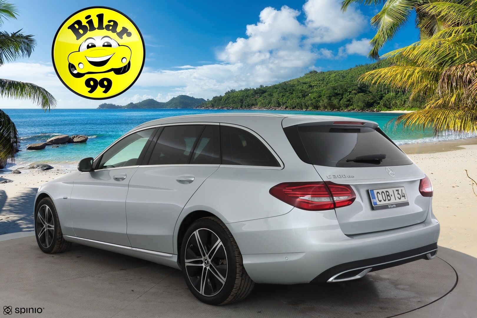 Mercedes-Benz C 2020 300 de T A Business Avantgarde Edition EQ Power * Digimittaristo / Lisälämmitin / P.Kamera / Koukku / LED / Sportpenkit* - 1-om Suomi-auto / 2x Latauskaapelit / Todella vähän ajettu! - HULLUT AVAJAISHULINAT KORKOTARJOUS 3,29 %