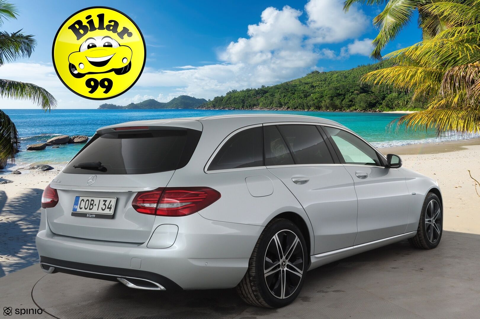 Mercedes-Benz C 2020 300 de T A Business Avantgarde Edition EQ Power * Digimittaristo / Lisälämmitin / P.Kamera / Koukku / LED / Sportpenkit* - 1-om Suomi-auto / 2x Latauskaapelit / Todella vähän ajettu! - HULLUT AVAJAISHULINAT KORKOTARJOUS 3,29 %